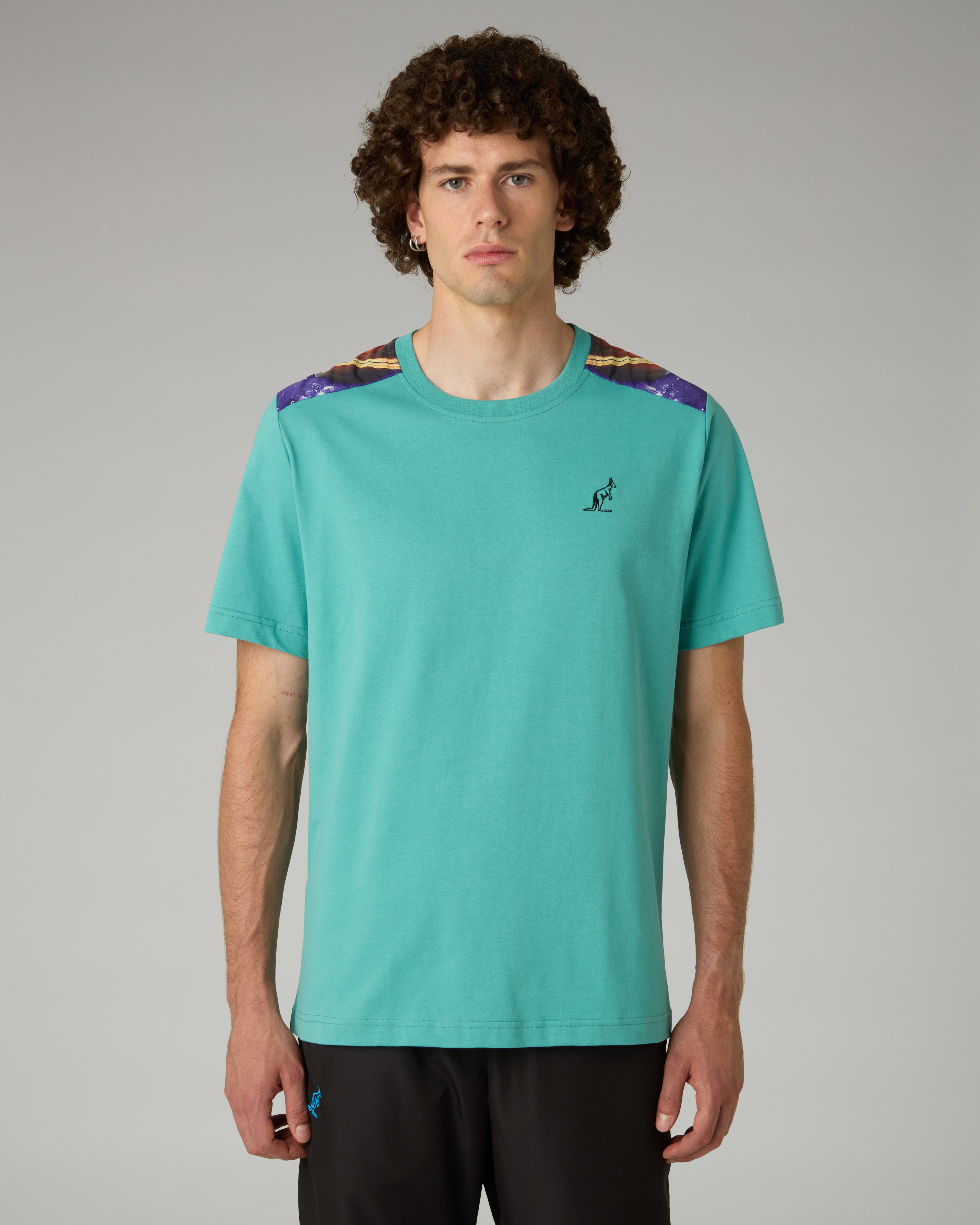 australian-lost-cotton-t-shirt-t-shirt-cotone-con-inserti-smash image 1
