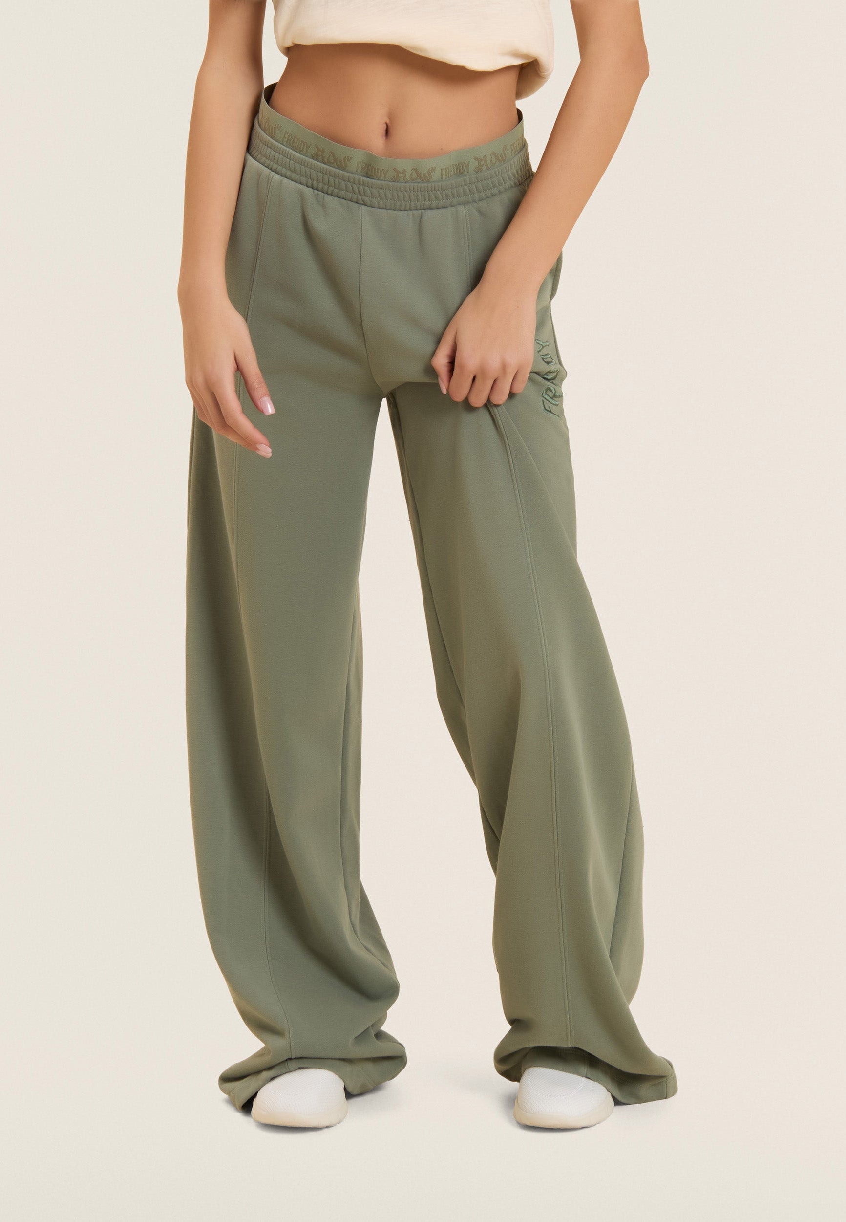 freddy-pantaloni-sportivi-oversize-wide-leg-freddy-flow-unisex image 1