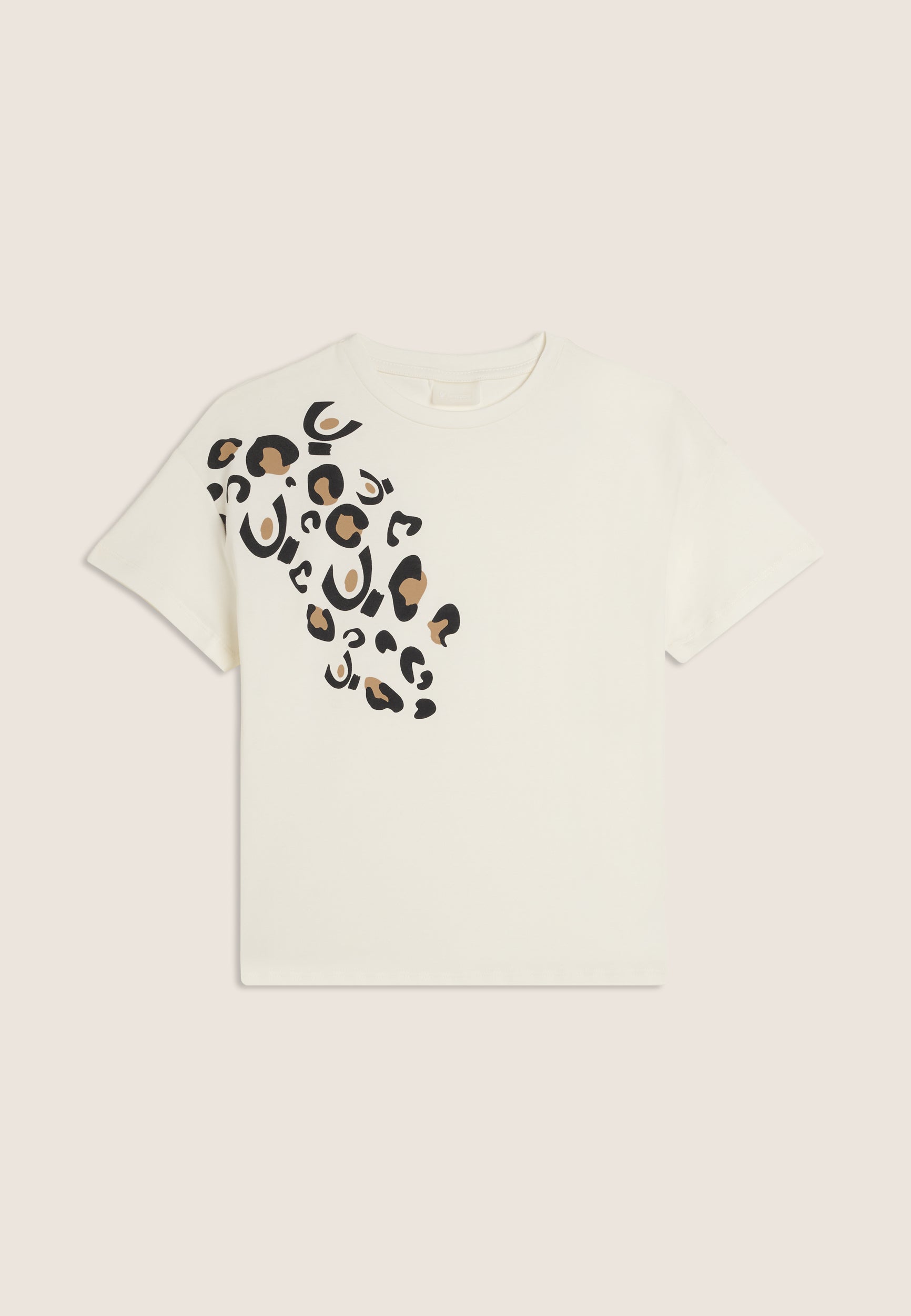 freddy-t-shirt-junior-regular-con-grafica-omino-effetto-leopardato image 1