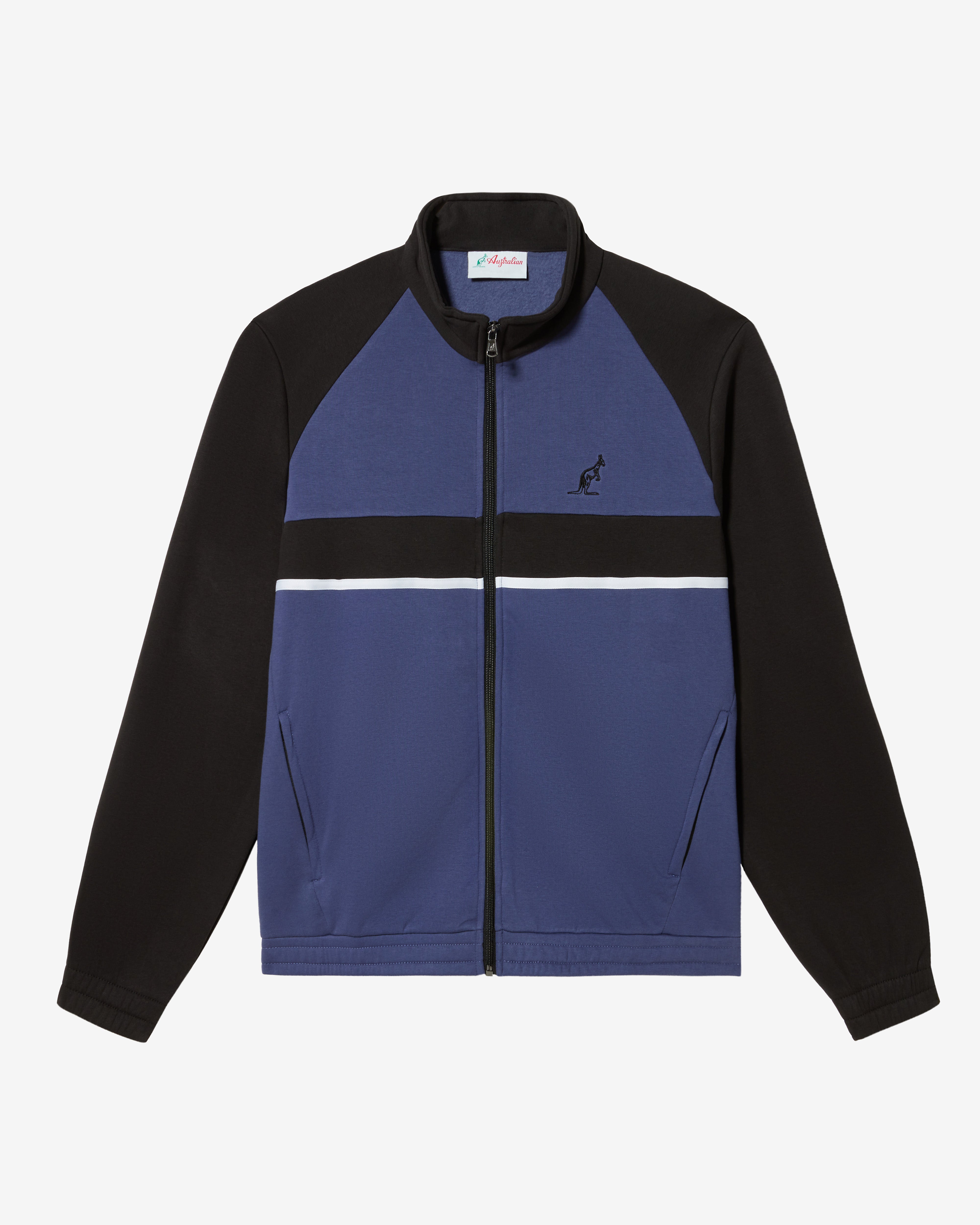 australian-classy-track-jacket-swugc0051-giacca-felpa-invernale-con-zip image 6