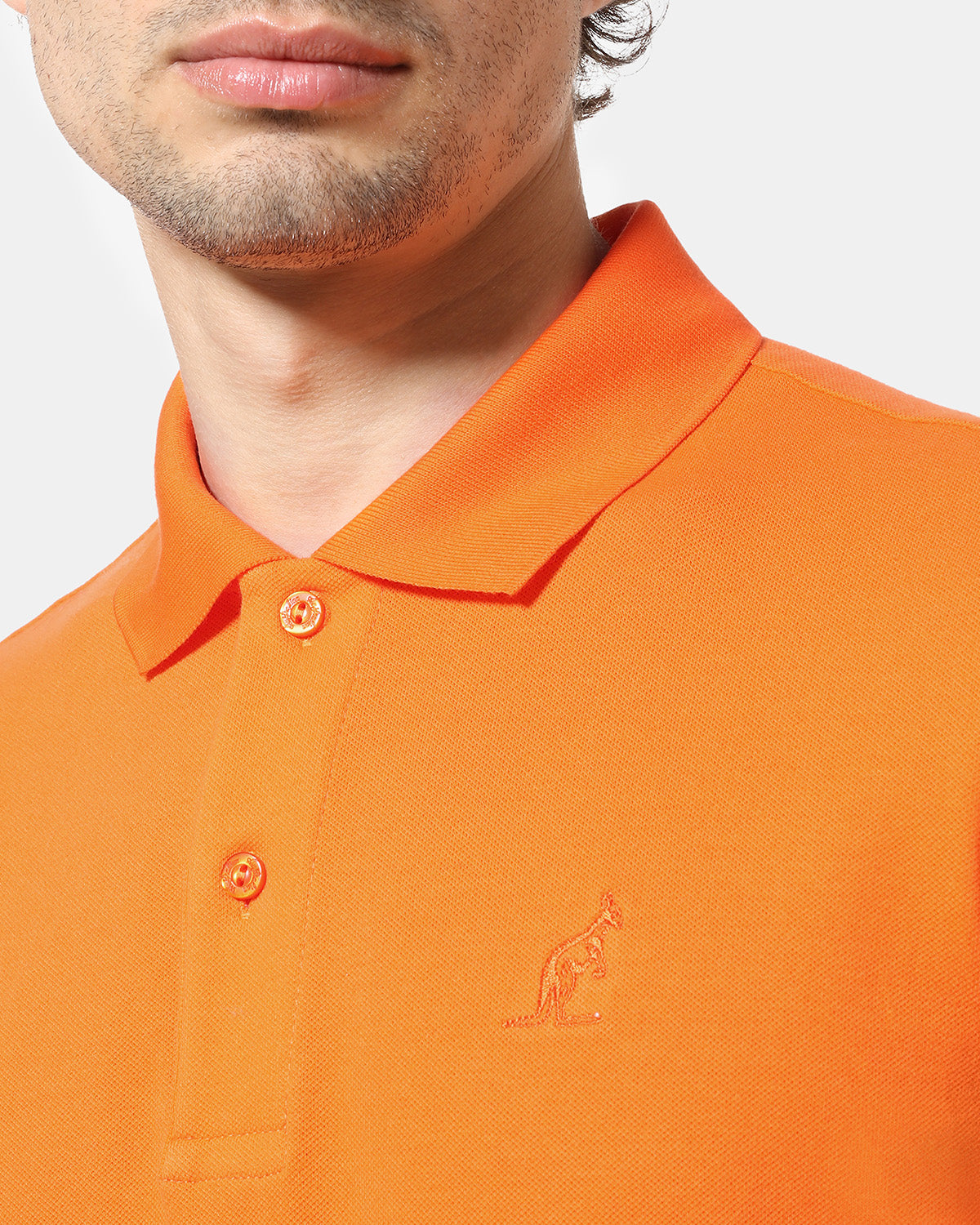 australian-east-polo-piquet-arancio-acceso image 4