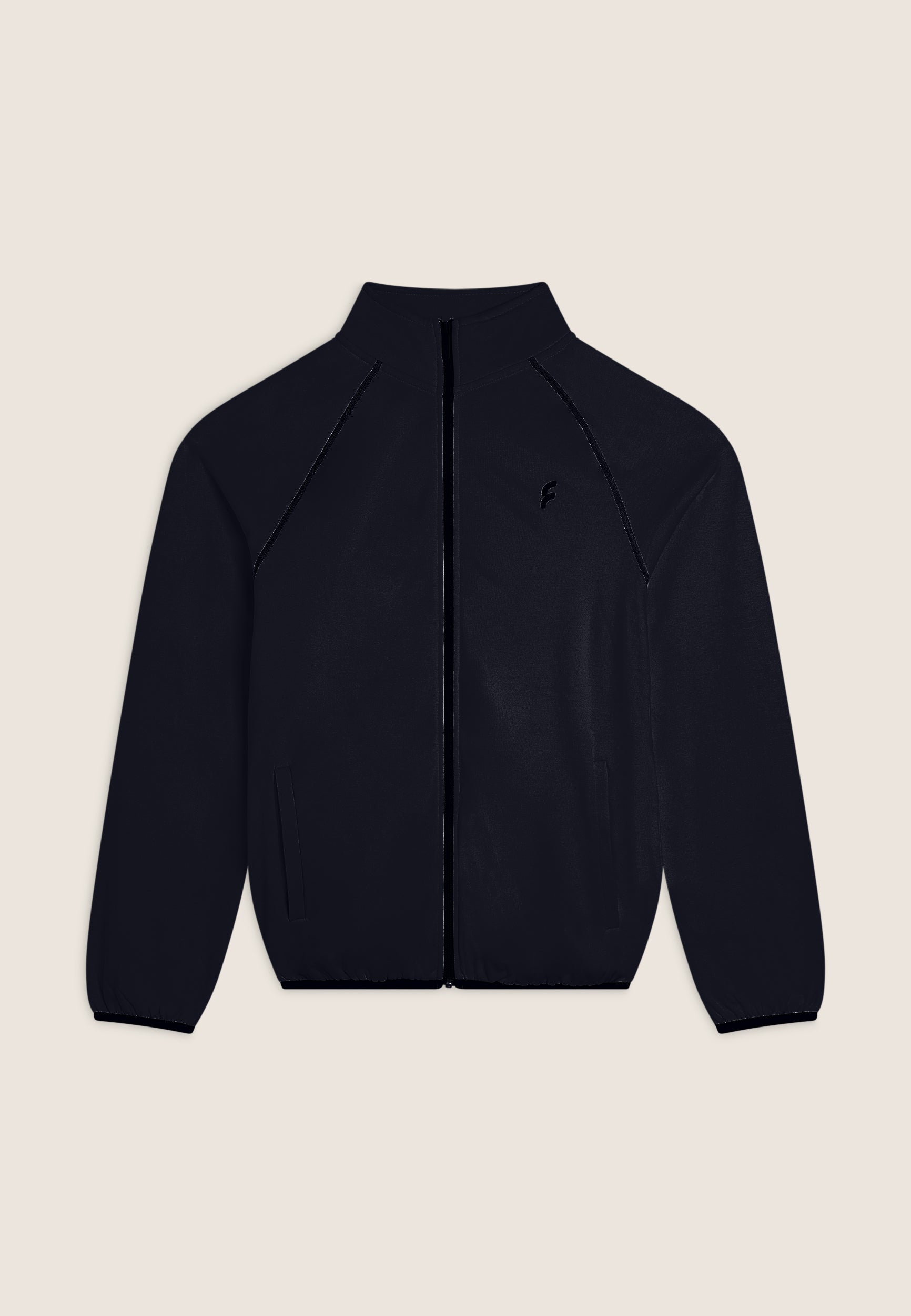 freddy-felpa-uomo-con-zip-e-collo-alto-maniche-raglan image 1