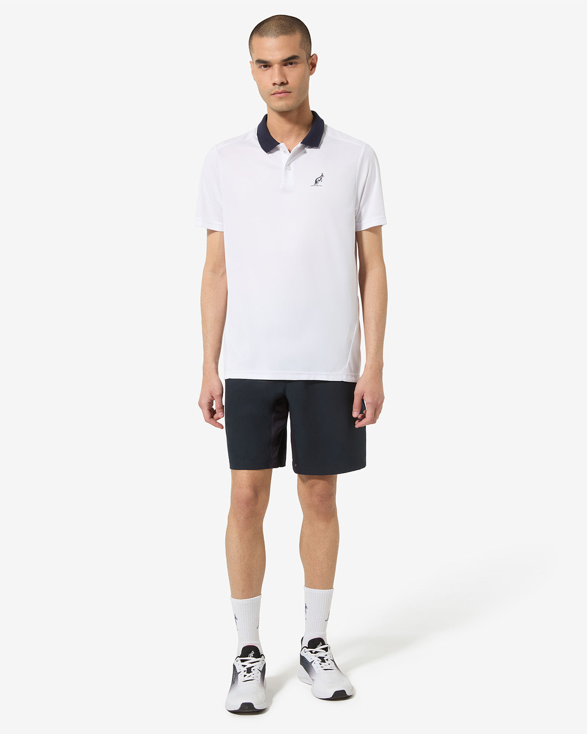 australian-match-short-short-tennis-blu-navy-bi-elastico image 2