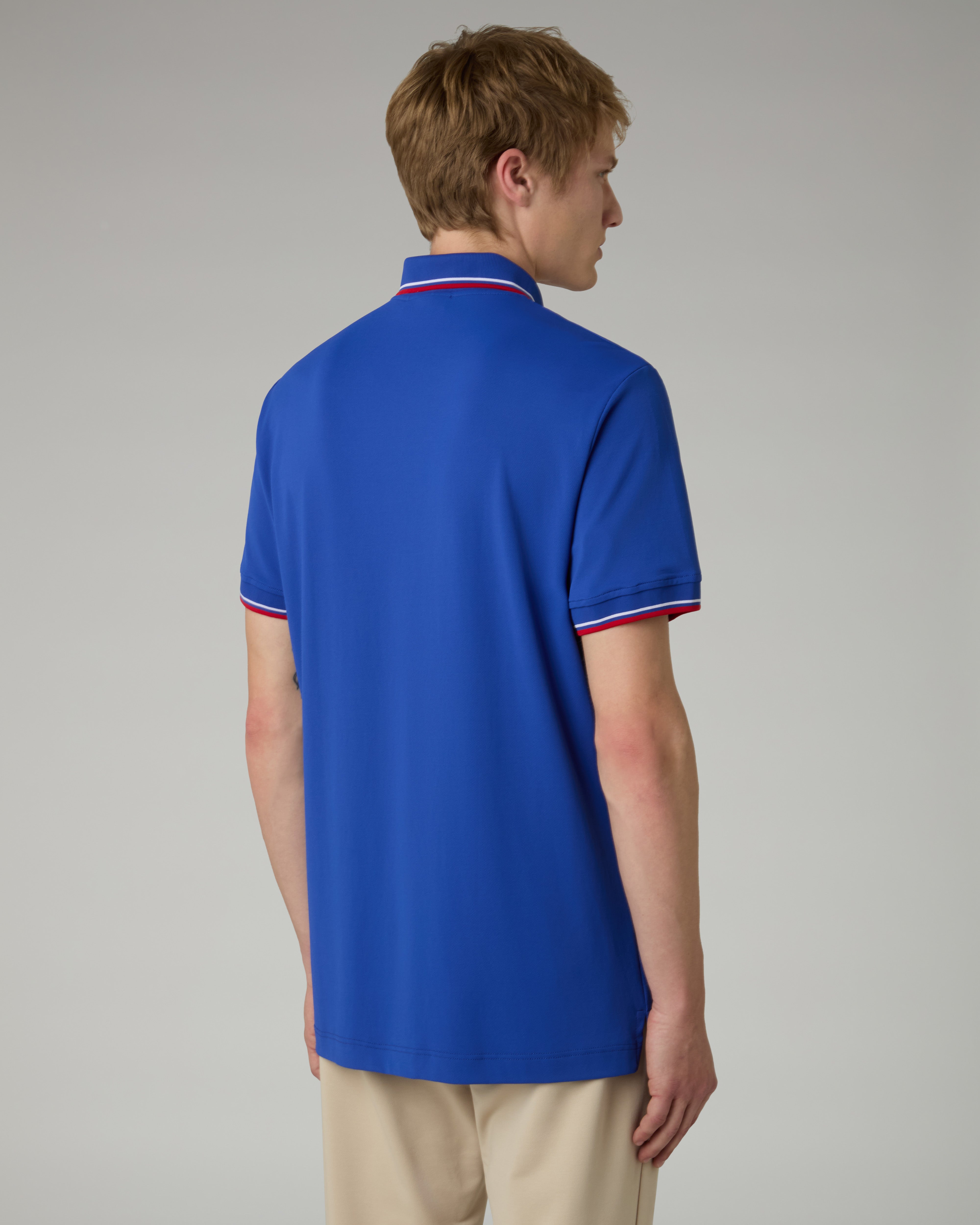 australian-league-2-stripes-polo-shirt-tecnica-royal image 3