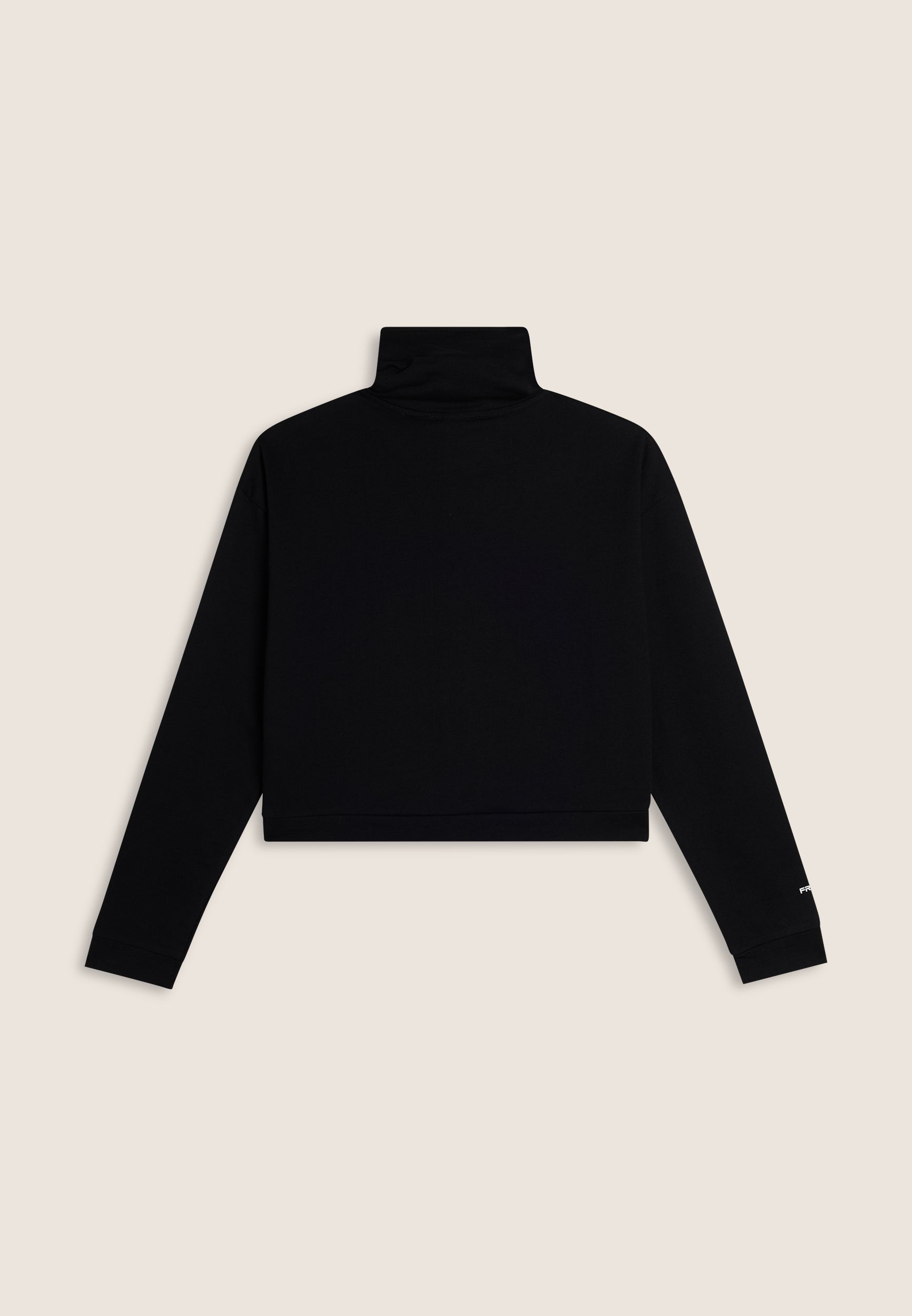 freddy-felpa-nera-collo-alto-zip-comfort-fit-mickey-mouse image 2