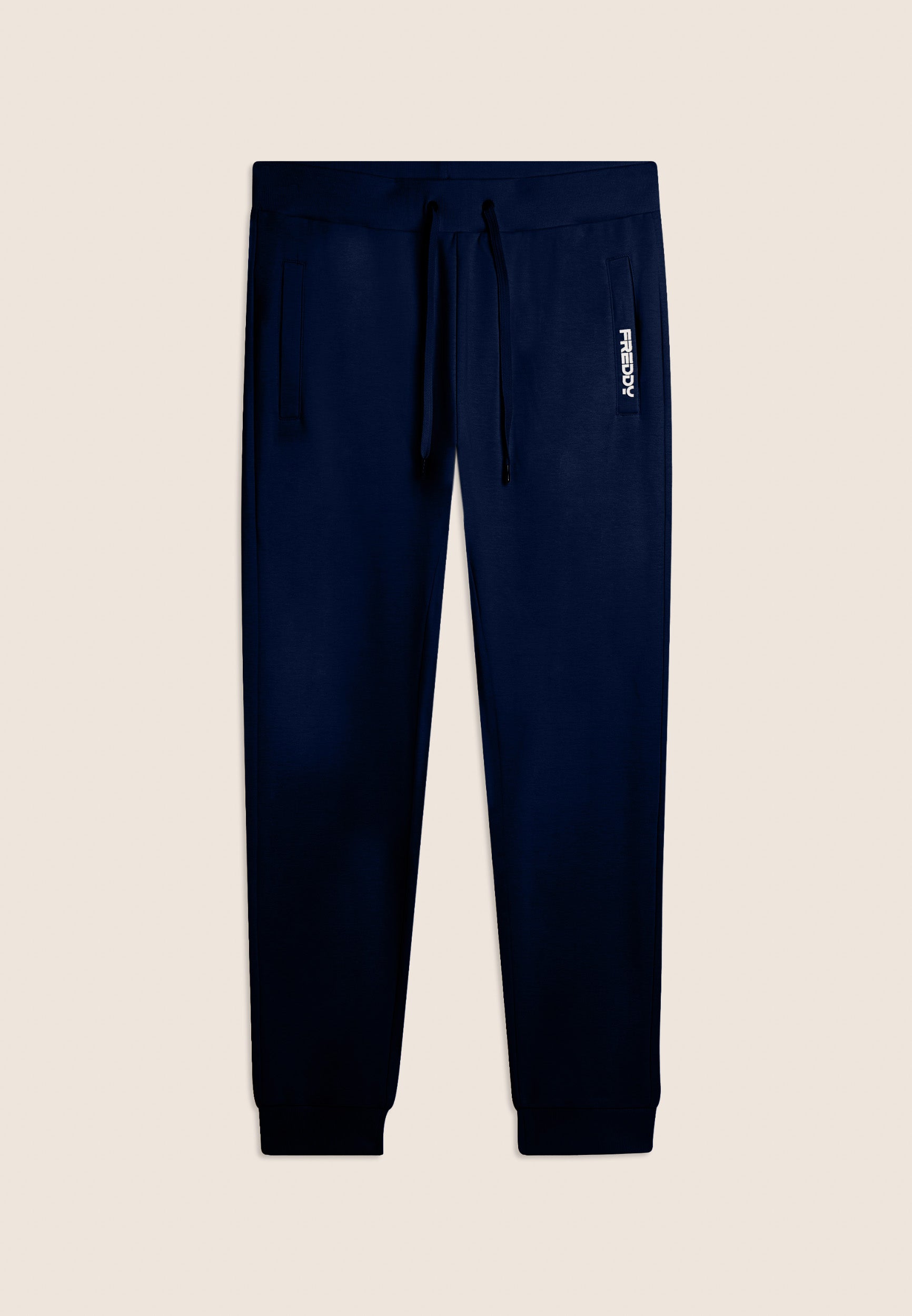 freddy-pantaloni-sportivi-in-cotone-interlock-con-taschino-posteriore-regular-fu image 8