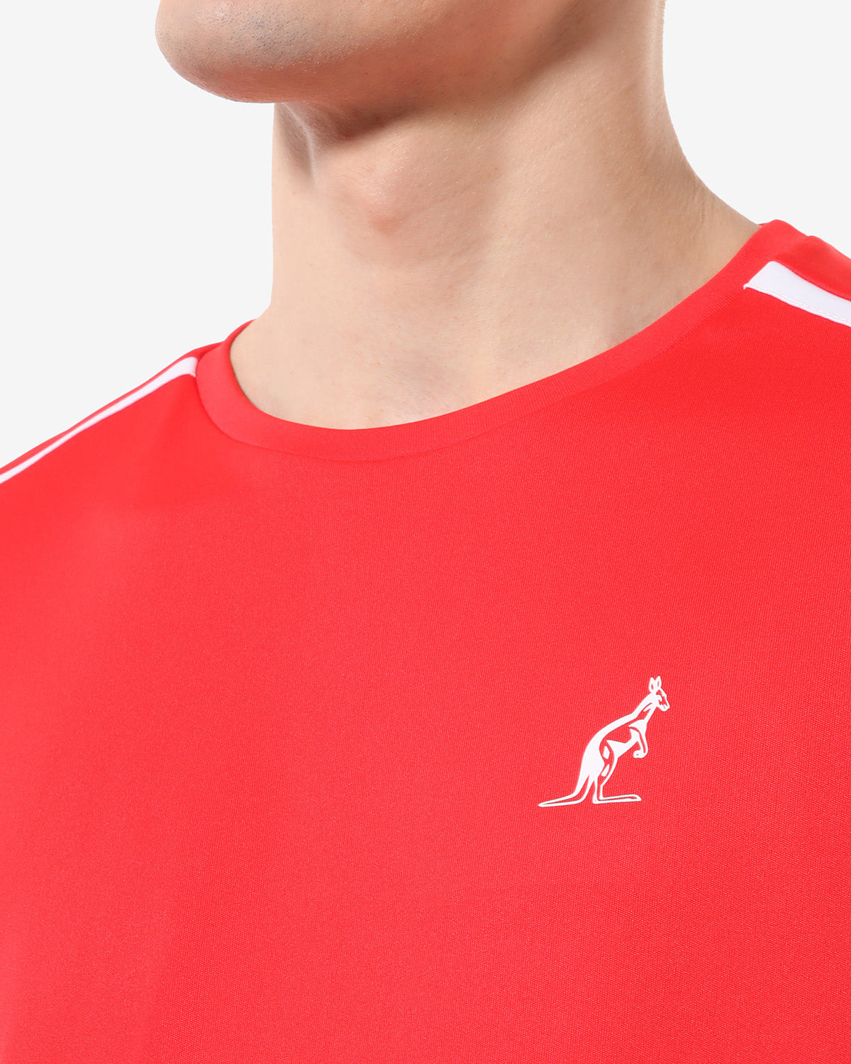 australian-t-shirt-ace-rosso-vivo-maglietta-tecnica-tennis-traspirante image 4