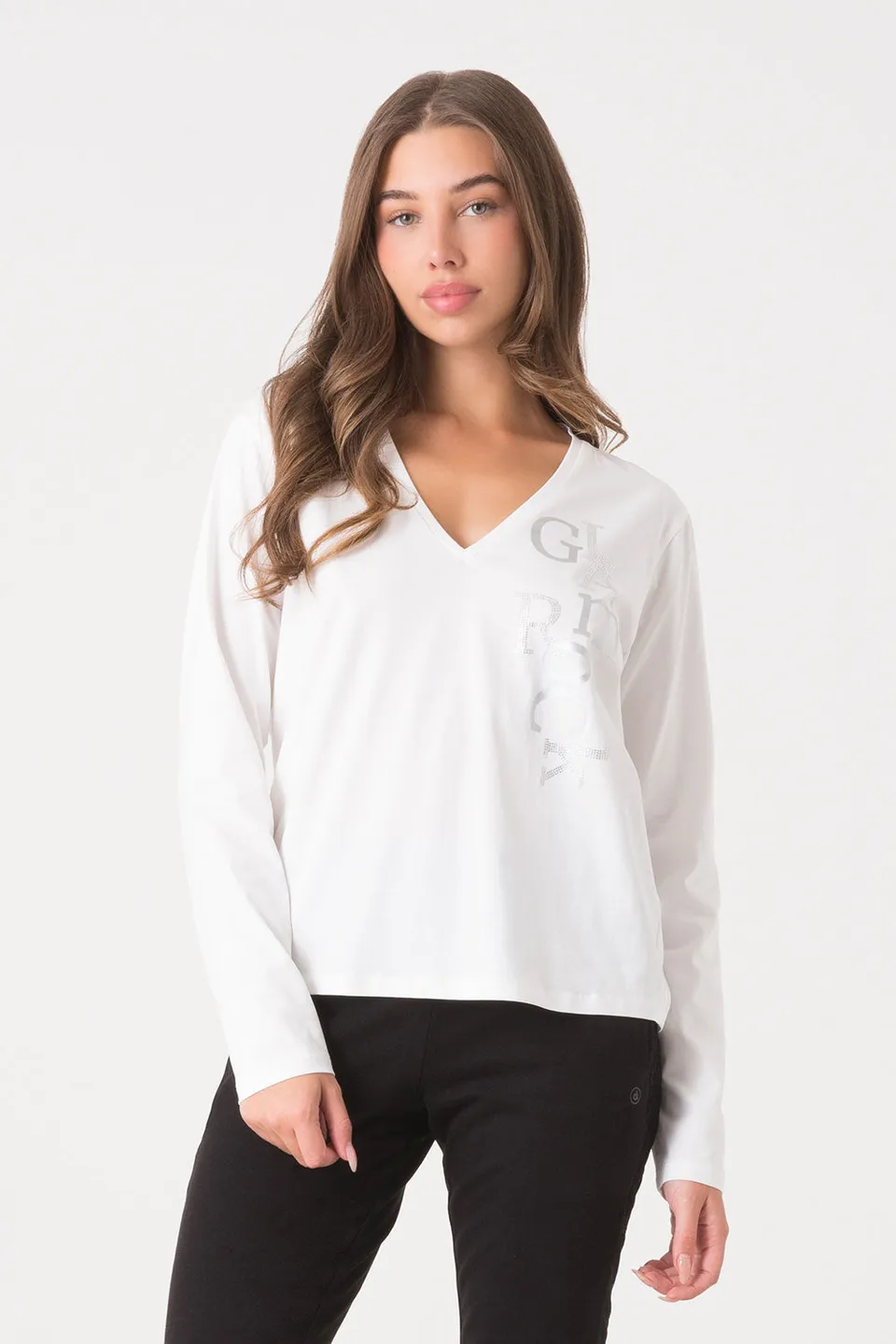 dimensione-danza-one-mile-from-home-t-shirt-manica-lunga-scollo-a-v image 1