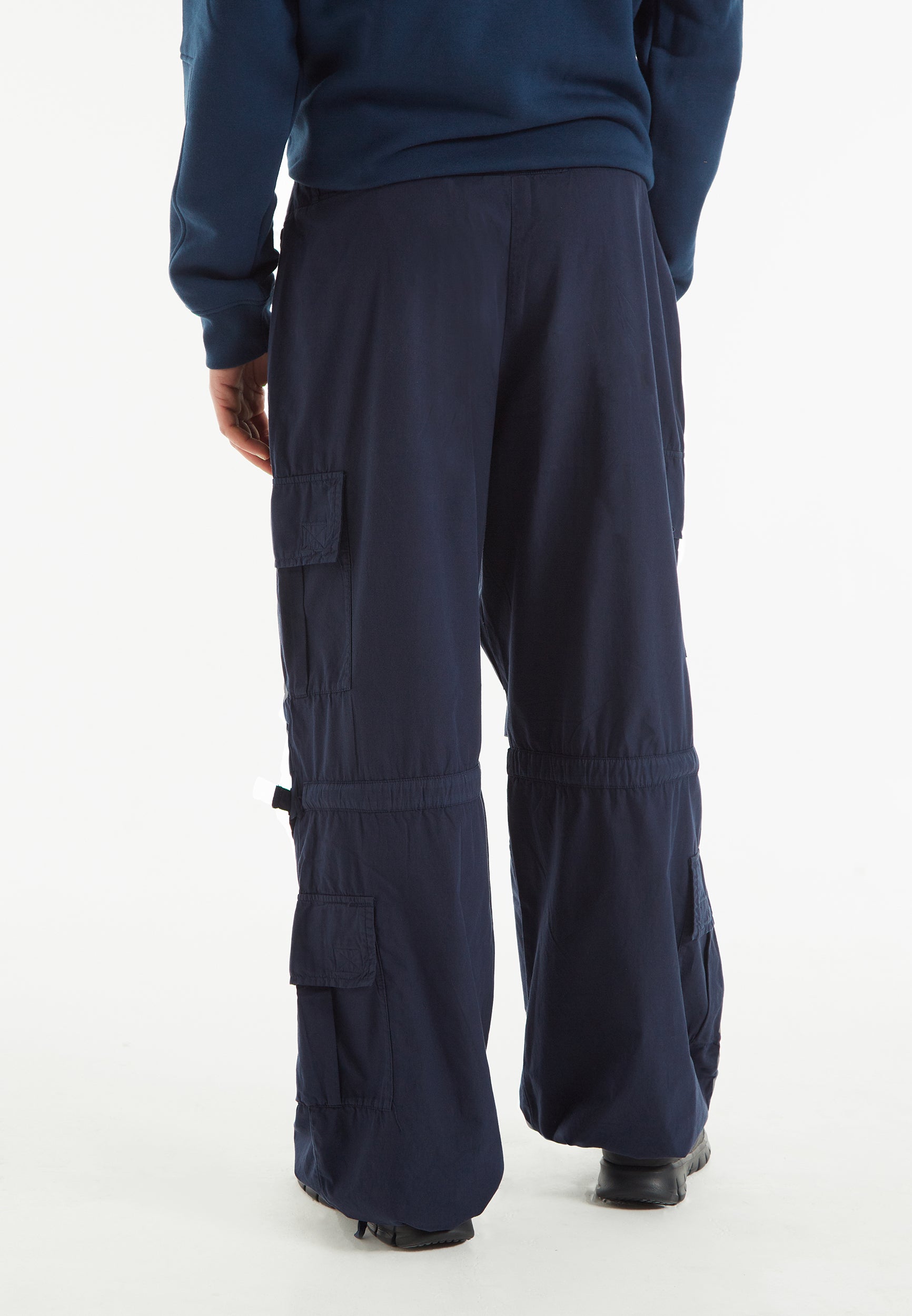 freddy-pantaloni-cargo-in-popeline-di-cotone-con-doppie-tasche image 5
