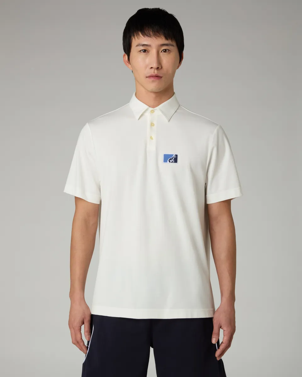 australian-flow-polo-shirt-league-latte-regular-fit image 1