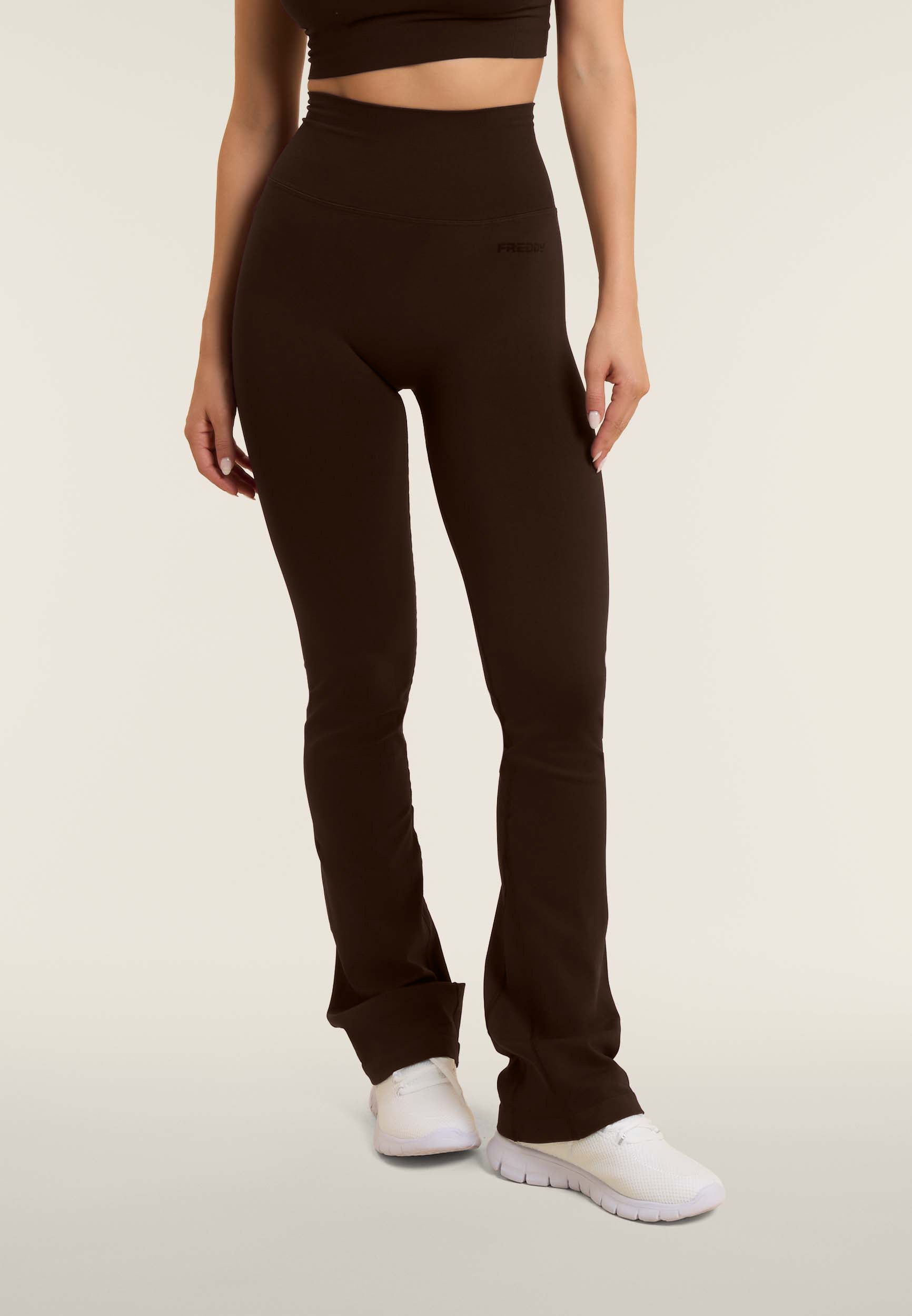 freddy-leggings-sportivi-seamless-a-zampa-vita-altissima image 1