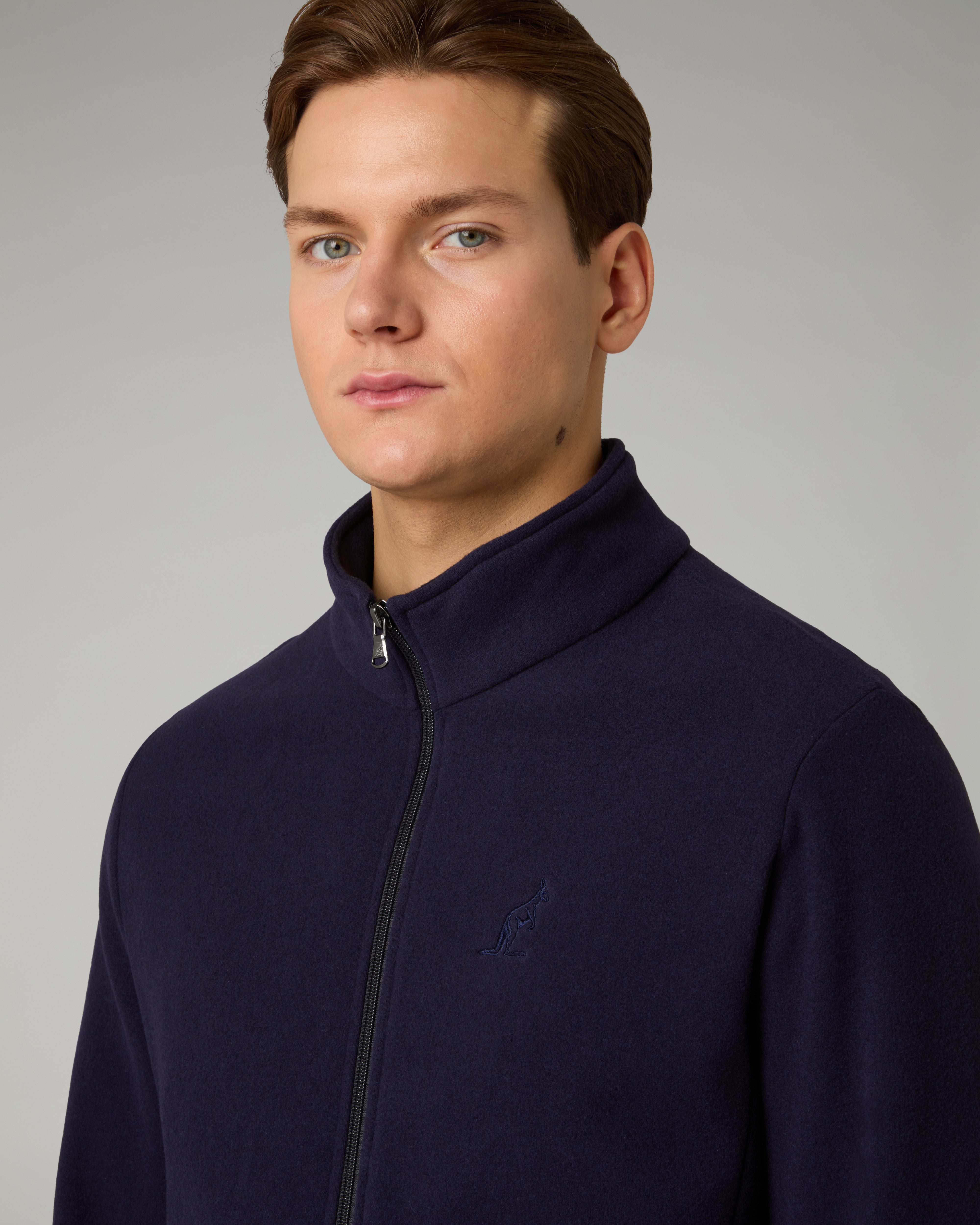 australian-posh-softech-tracksuit-tuta-blu-cosmo-full-zip-made-in-italy image 4