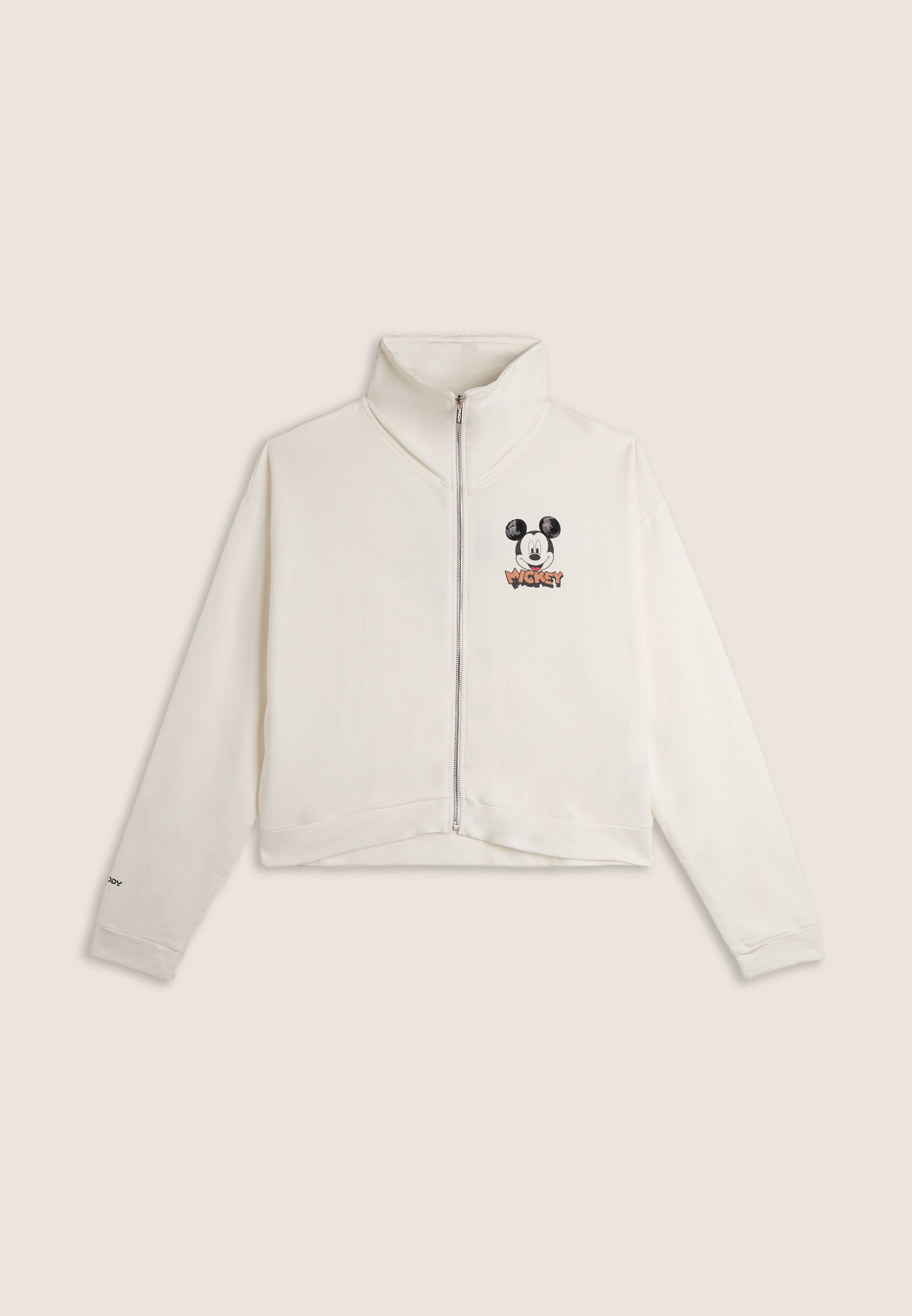 freddy-felpa-collo-alto-zip-comfort-fit-mickey-mouse-donna image 4