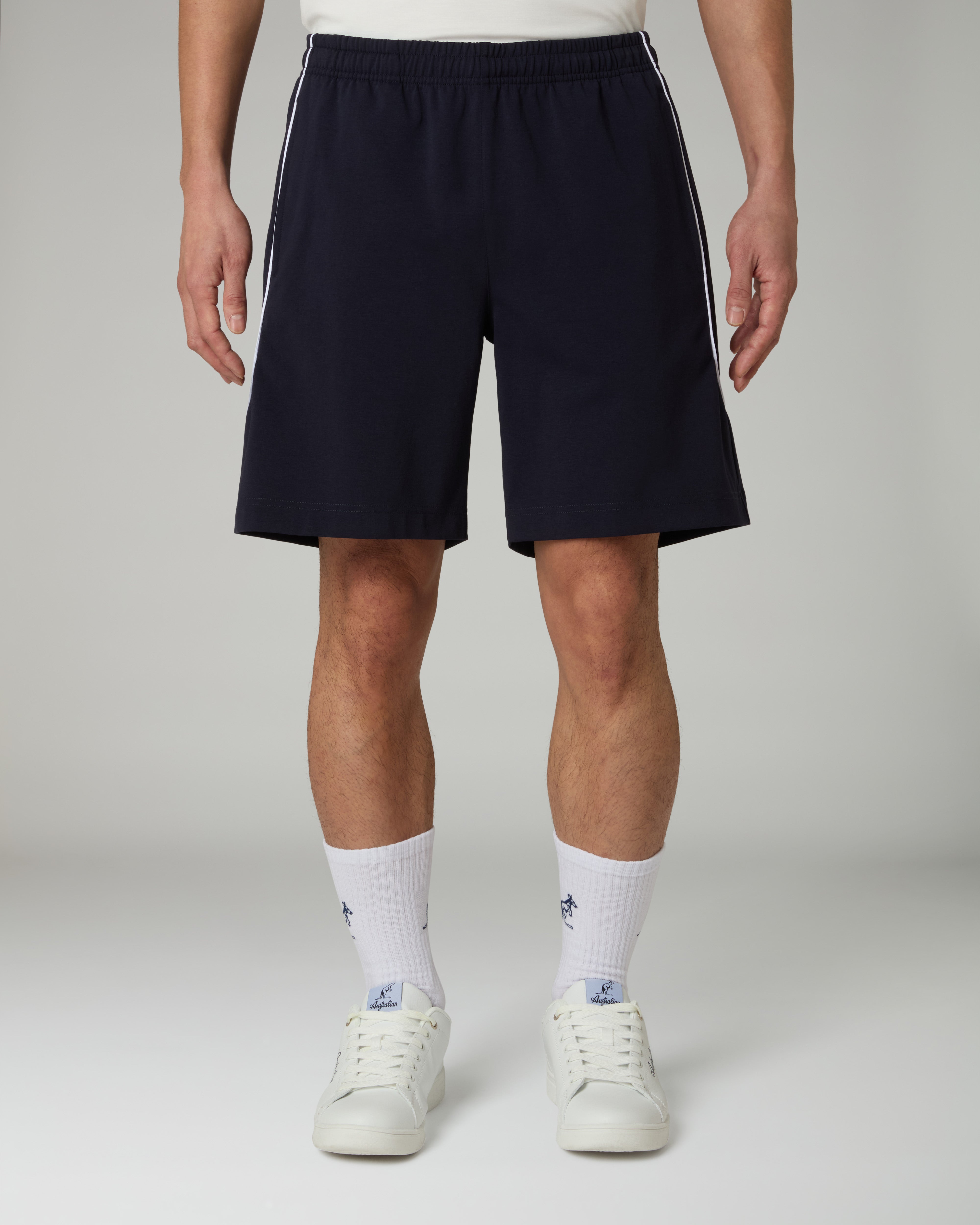 australian-slate-short-smart-misto-cotone-eclipse-blue image 1