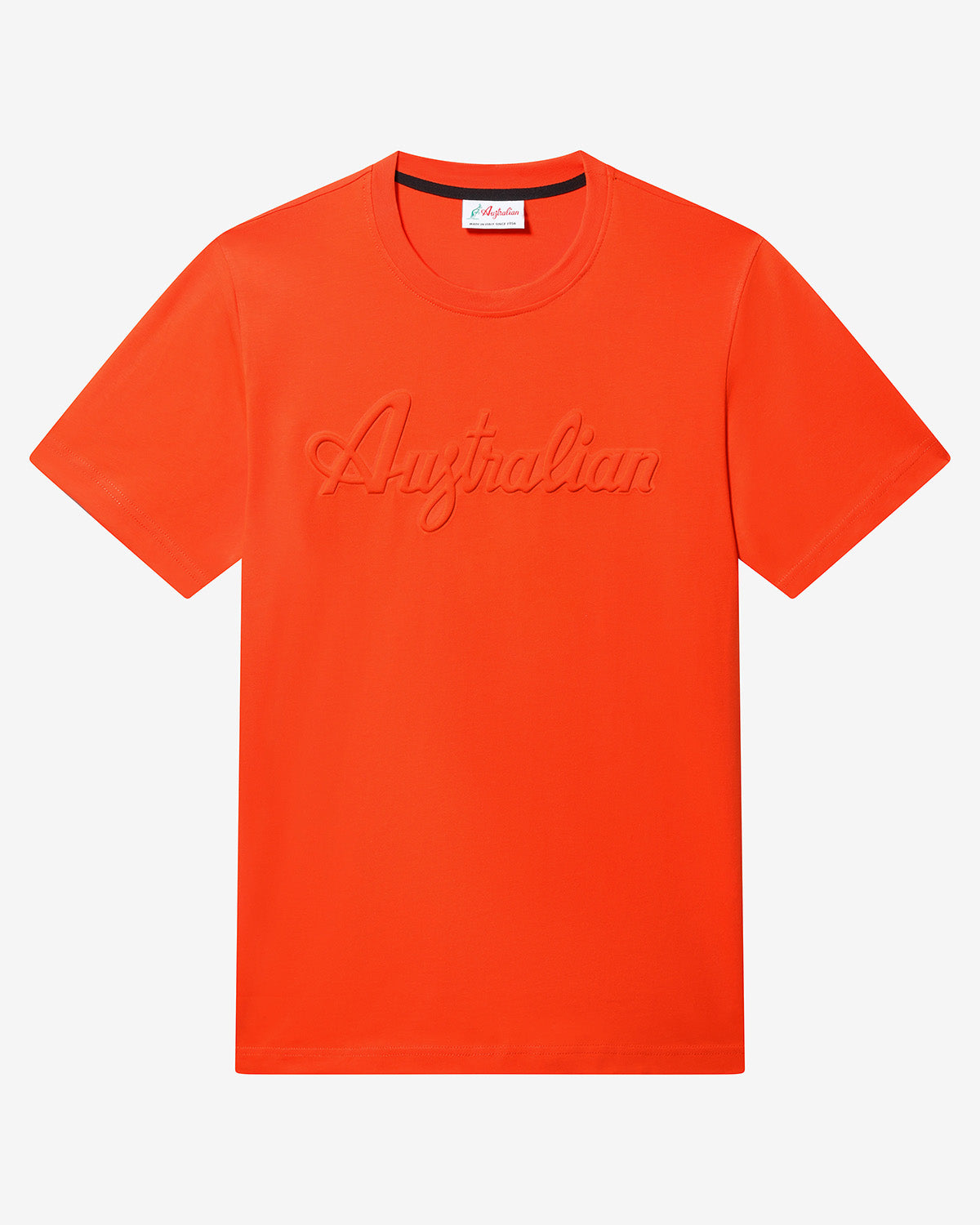 australian-3d-logo-t-shirt-maglietta-cotone-logo-in-rilievo image 4