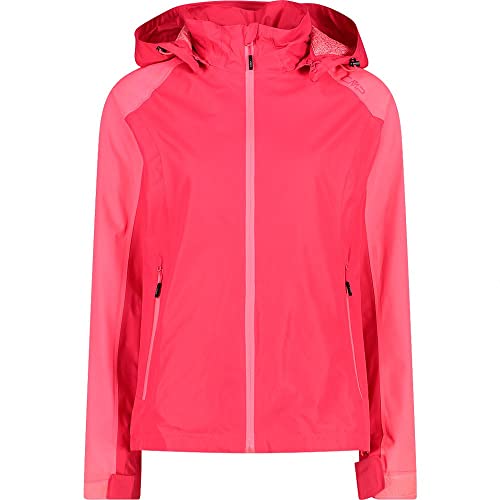 cmp-knit-tech-m-lange-fleece-jacket-con-cappuccio-bambina-gloss-fragola-140 image 4