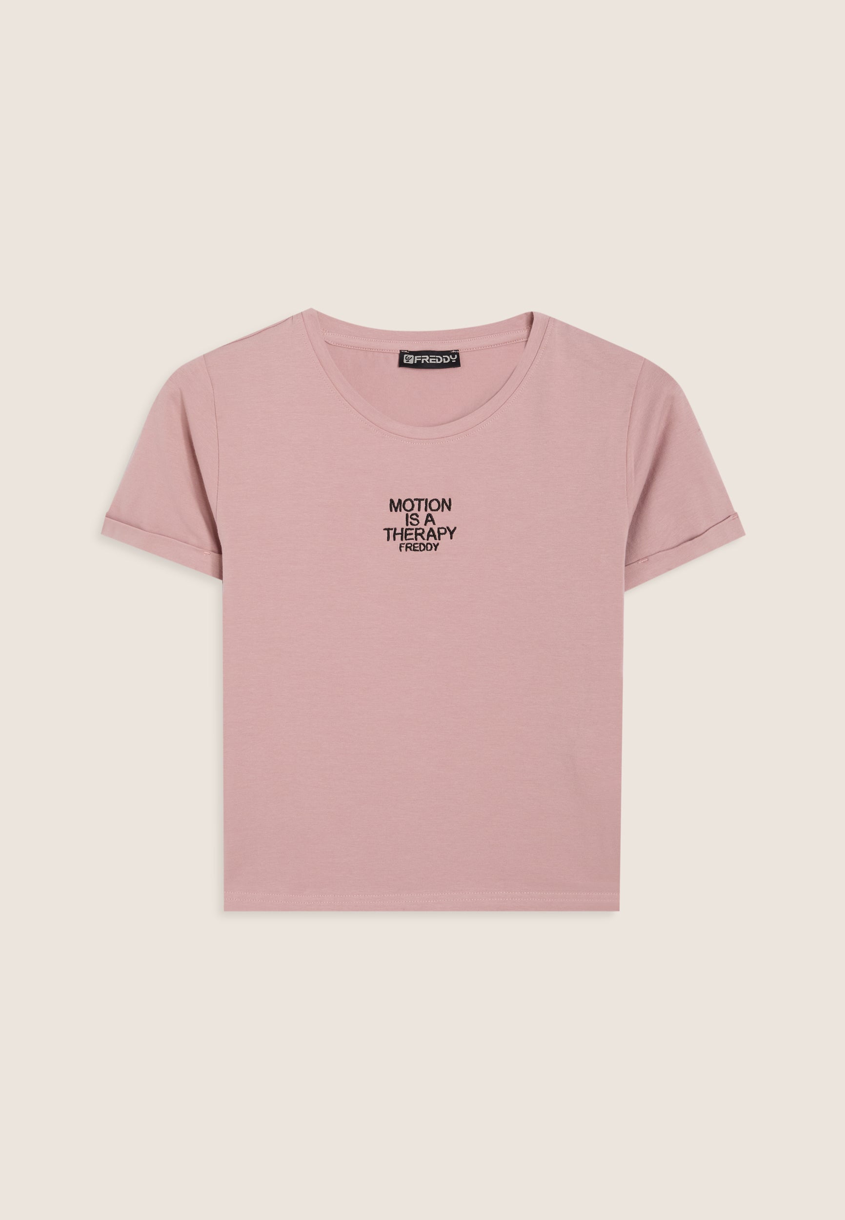 freddy-t-shirt-slim-donna-motion-is-a-therapy-jersey-stretch image 7