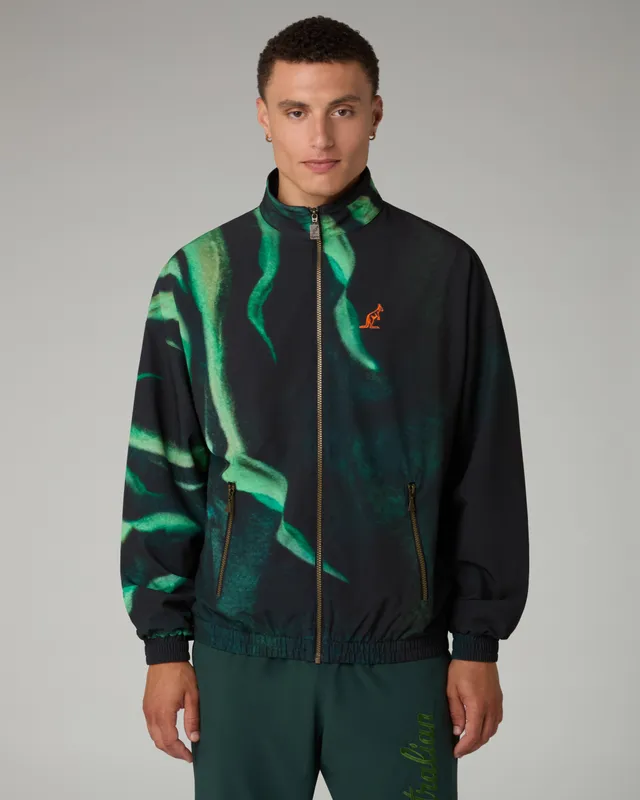 australian-blanca-track-jacket-giacca-sportiva-nera-made-in-italy image 1