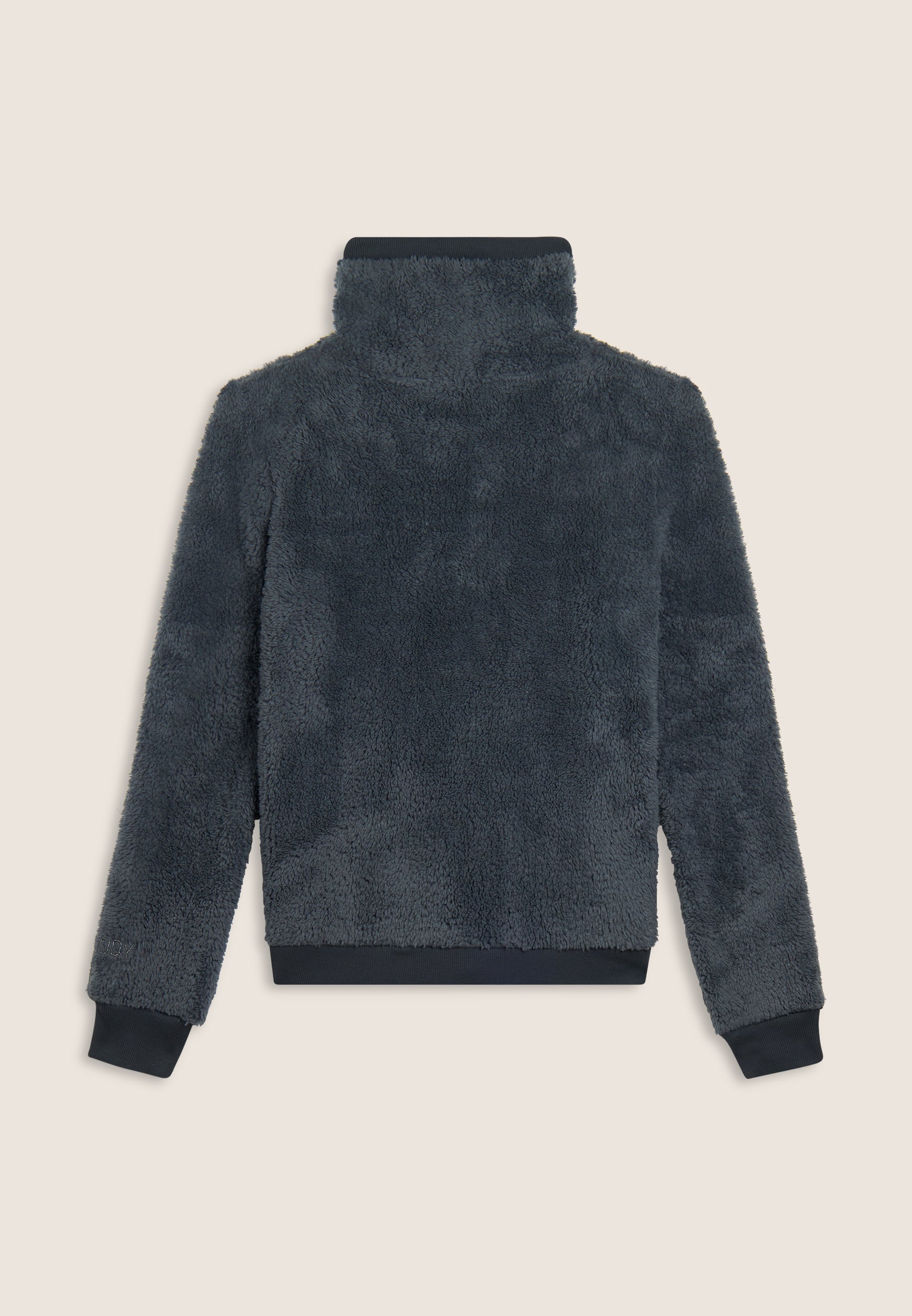freddy-felpa-in-pile-sherpa-con-zip-e-collo-alto-regular-fit image 2