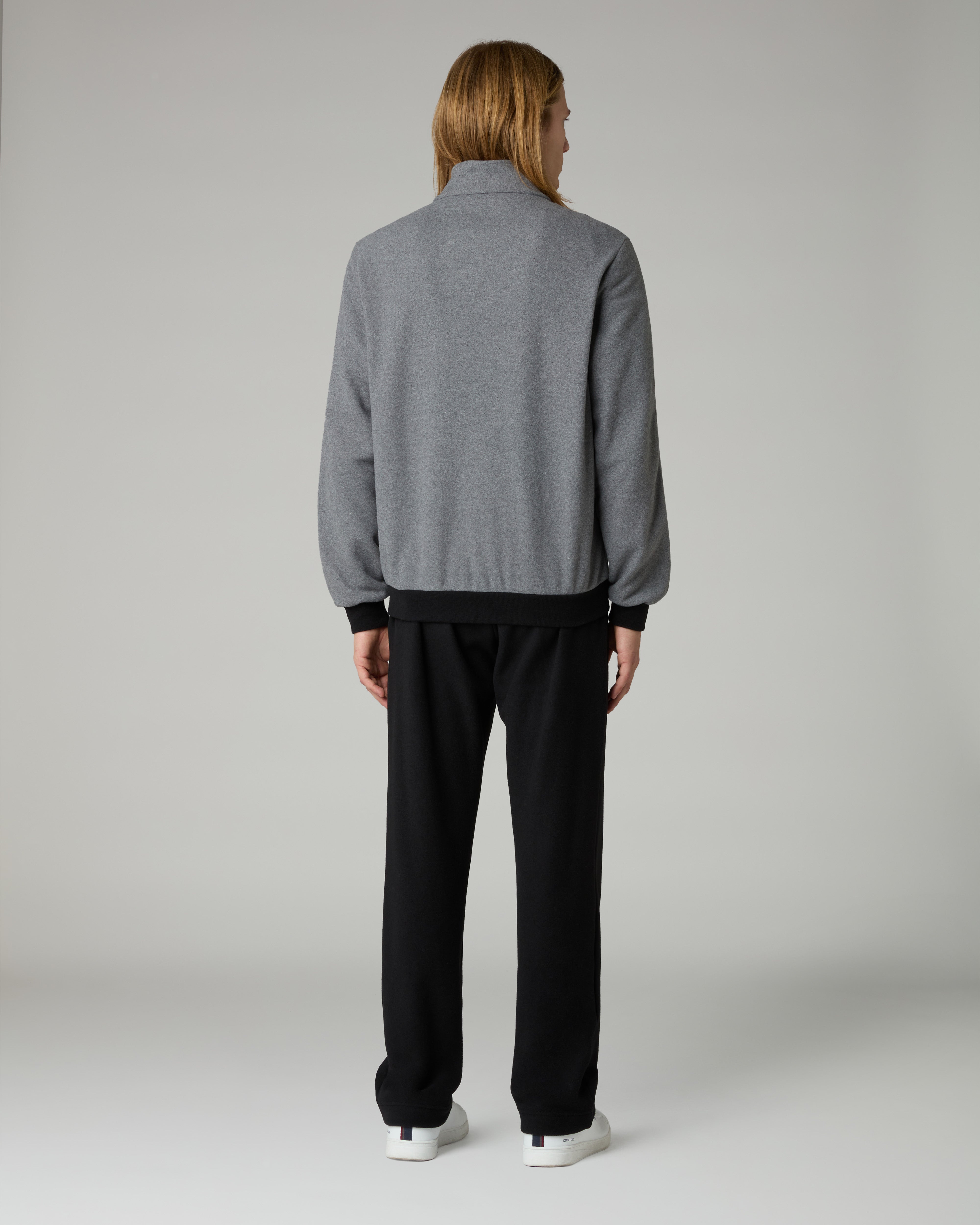 australian-classy-tracksuit-essential-tuta-softech-grigio-melange-scuro image 2