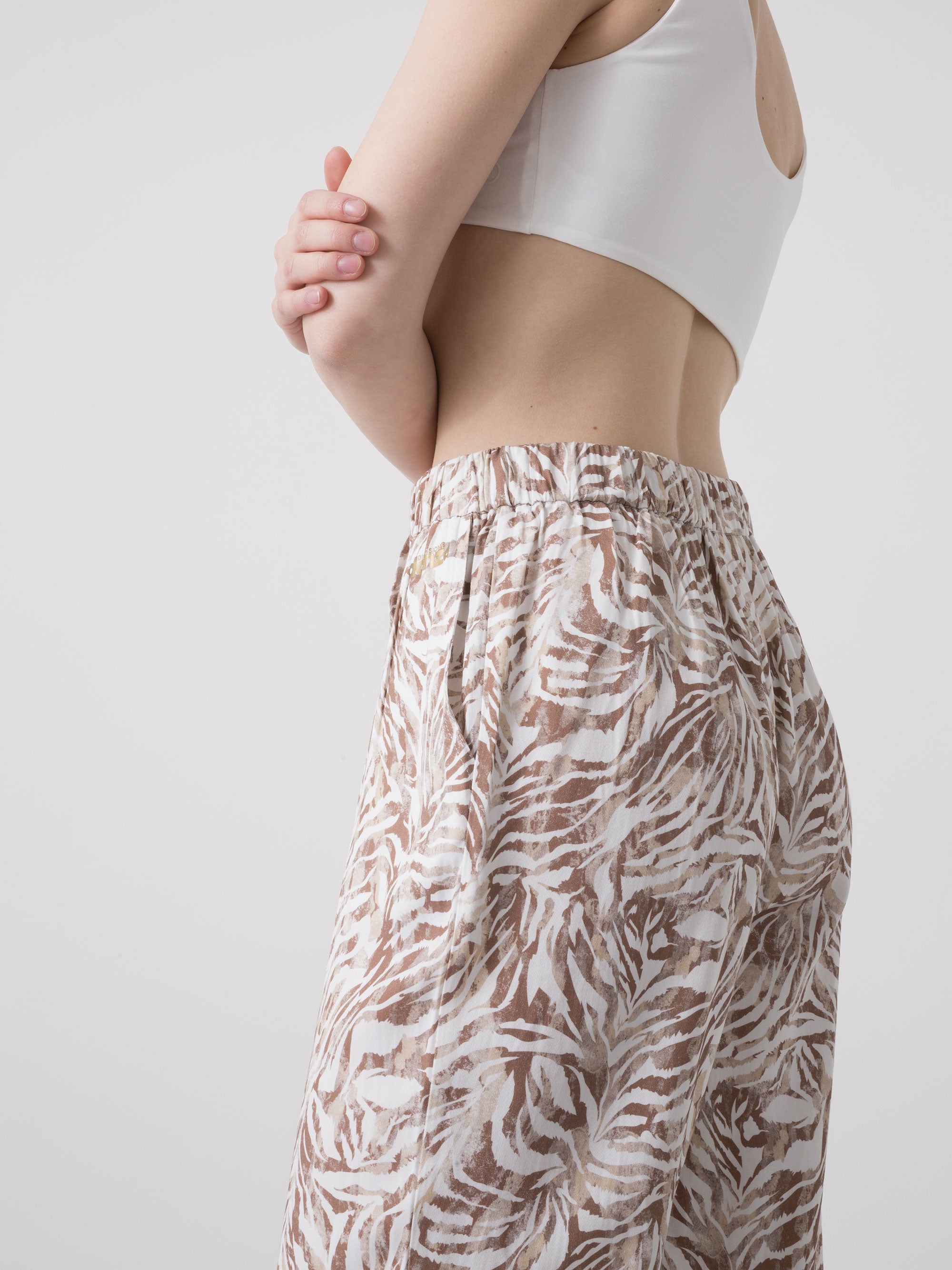 dimensione-danza-city-pantalone-donna-in-popeline-di-viscosa-stampa-all-over image 5