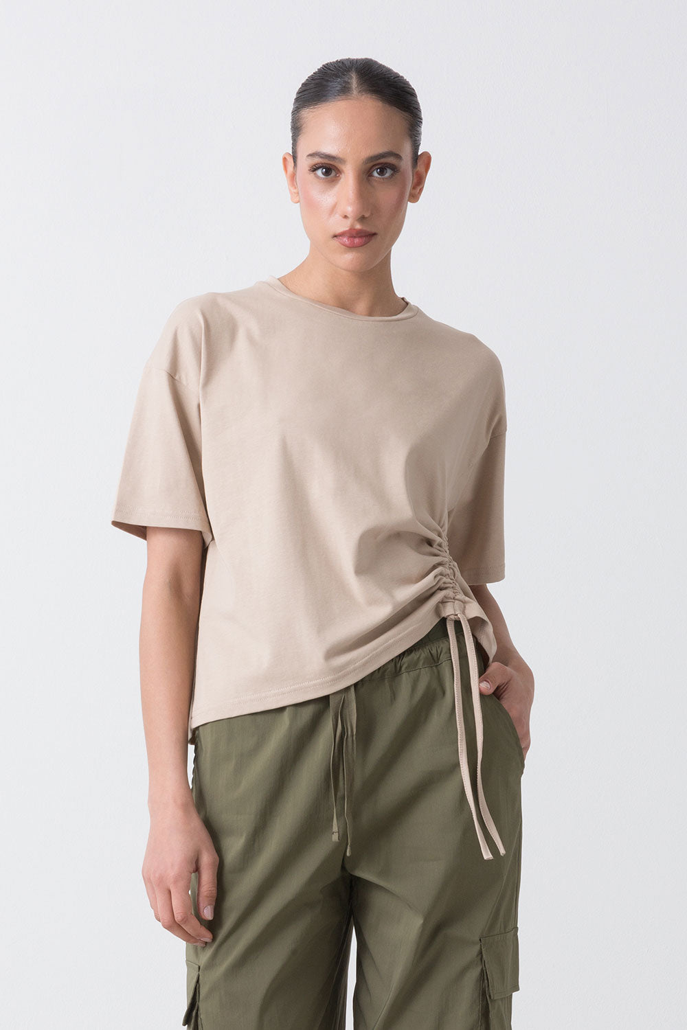 dimensione-danza-city-t-shirt-in-jersey-cotone-con-coulisse-laterale image 6