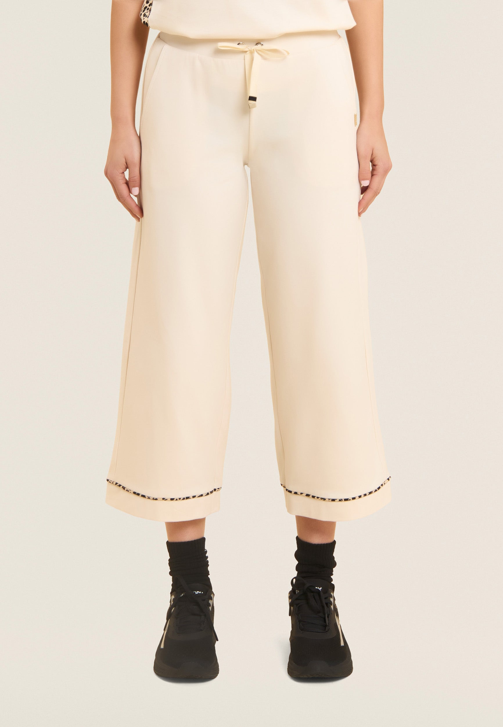 freddy-pantaloni-cropped-wide-leg-animalier image 1
