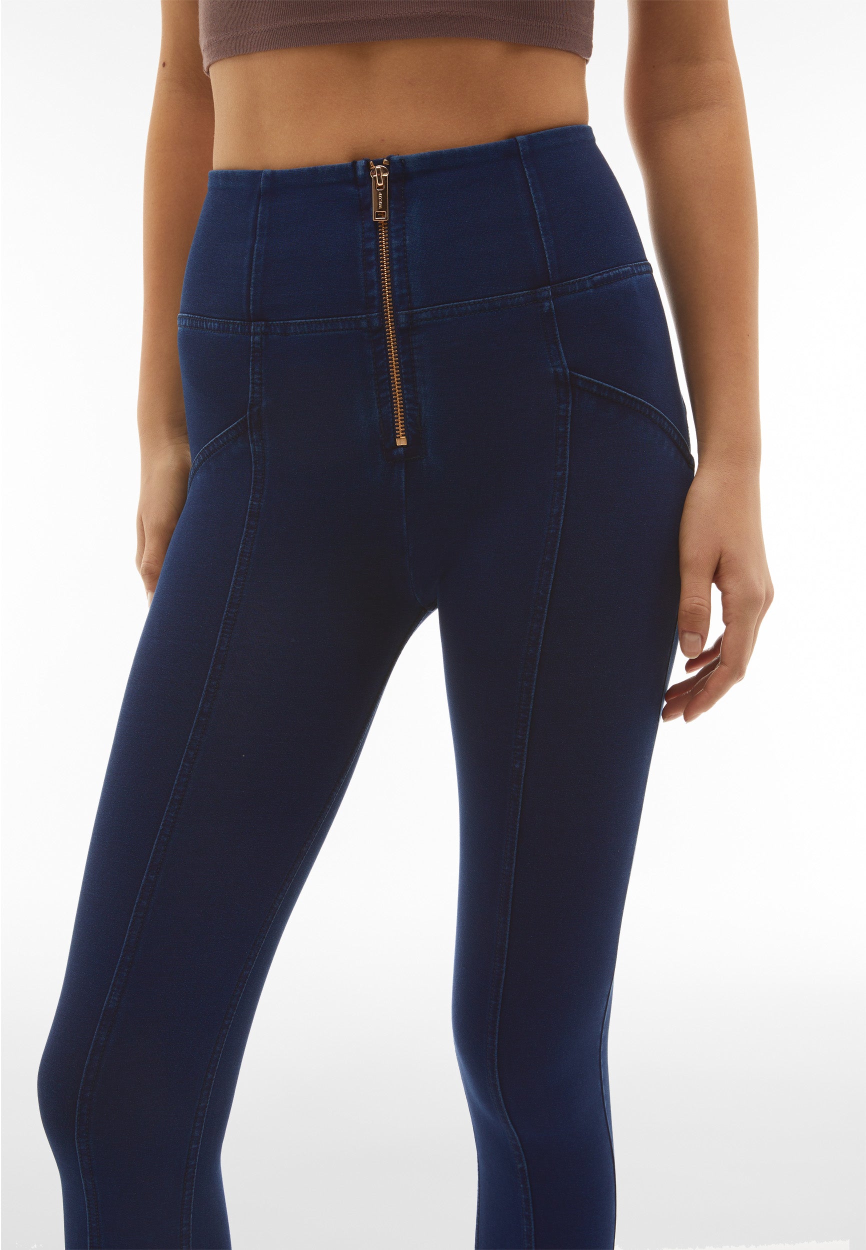 freddy-jeggings-push-up-wr-up-vita-alta-con-zip-e-cucitura-centrale image 5