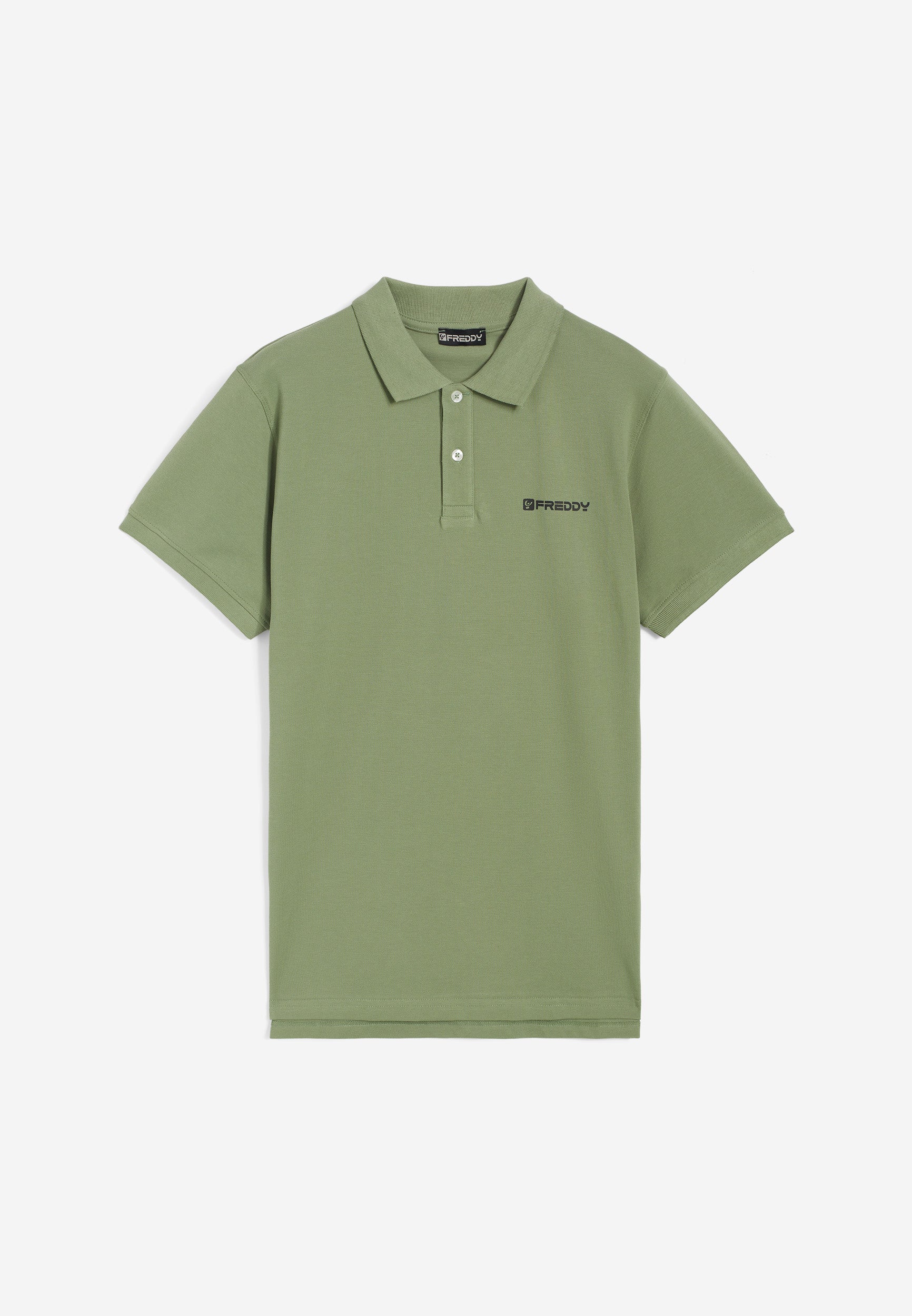 freddy-polo-manica-corta-uomo-in-cotone-100-design-essenziale image 7