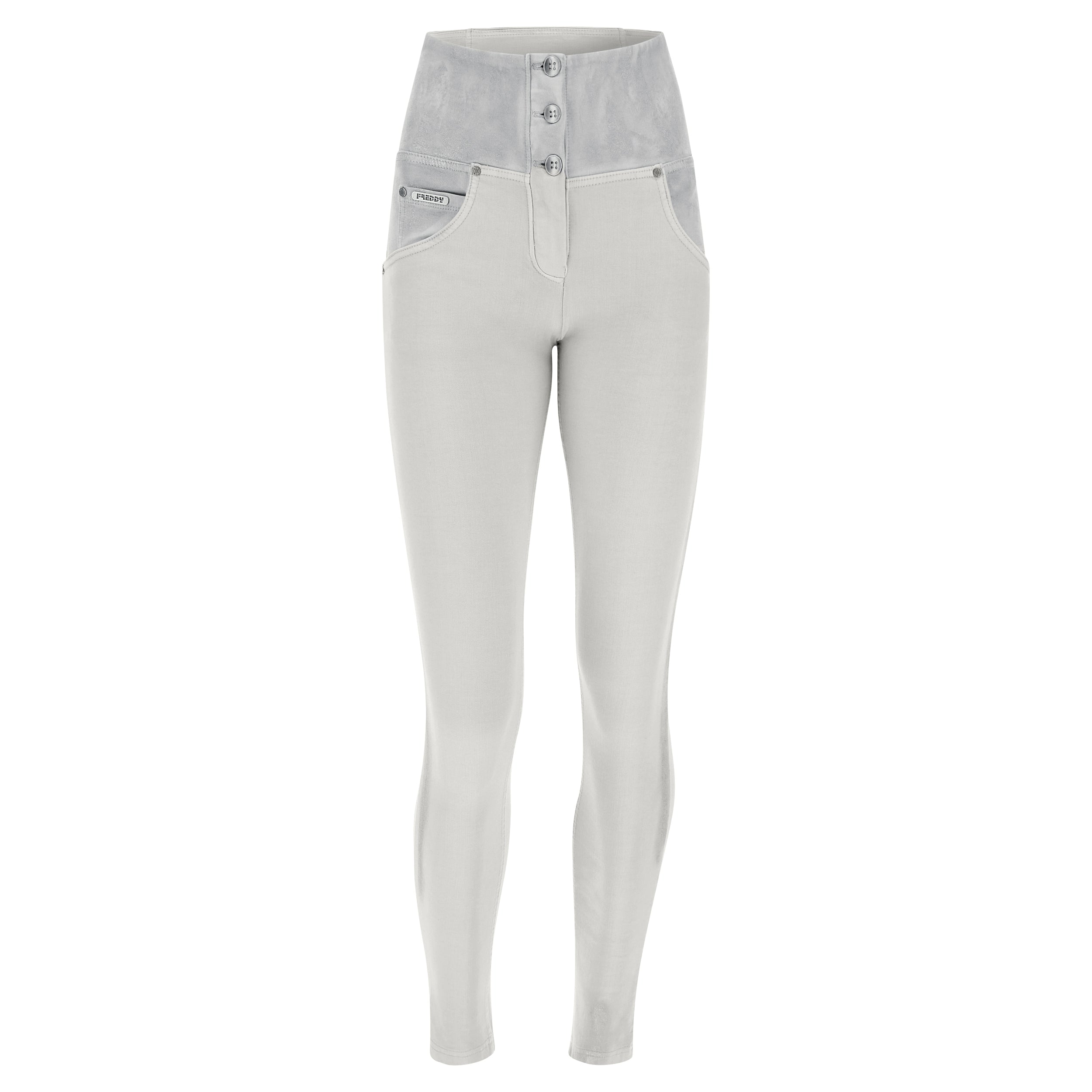 freddy-pantaloni-push-up-wr-up-navetta-spalmato-argento image 8