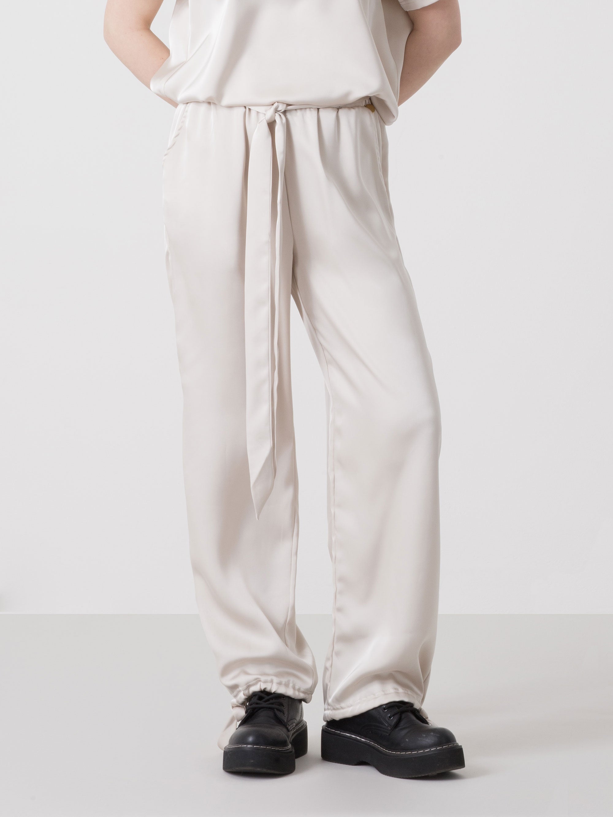 dimensione-danza-pantalone-donna-in-satin-con-vita-elasticizzata-e-fusciacca image 1