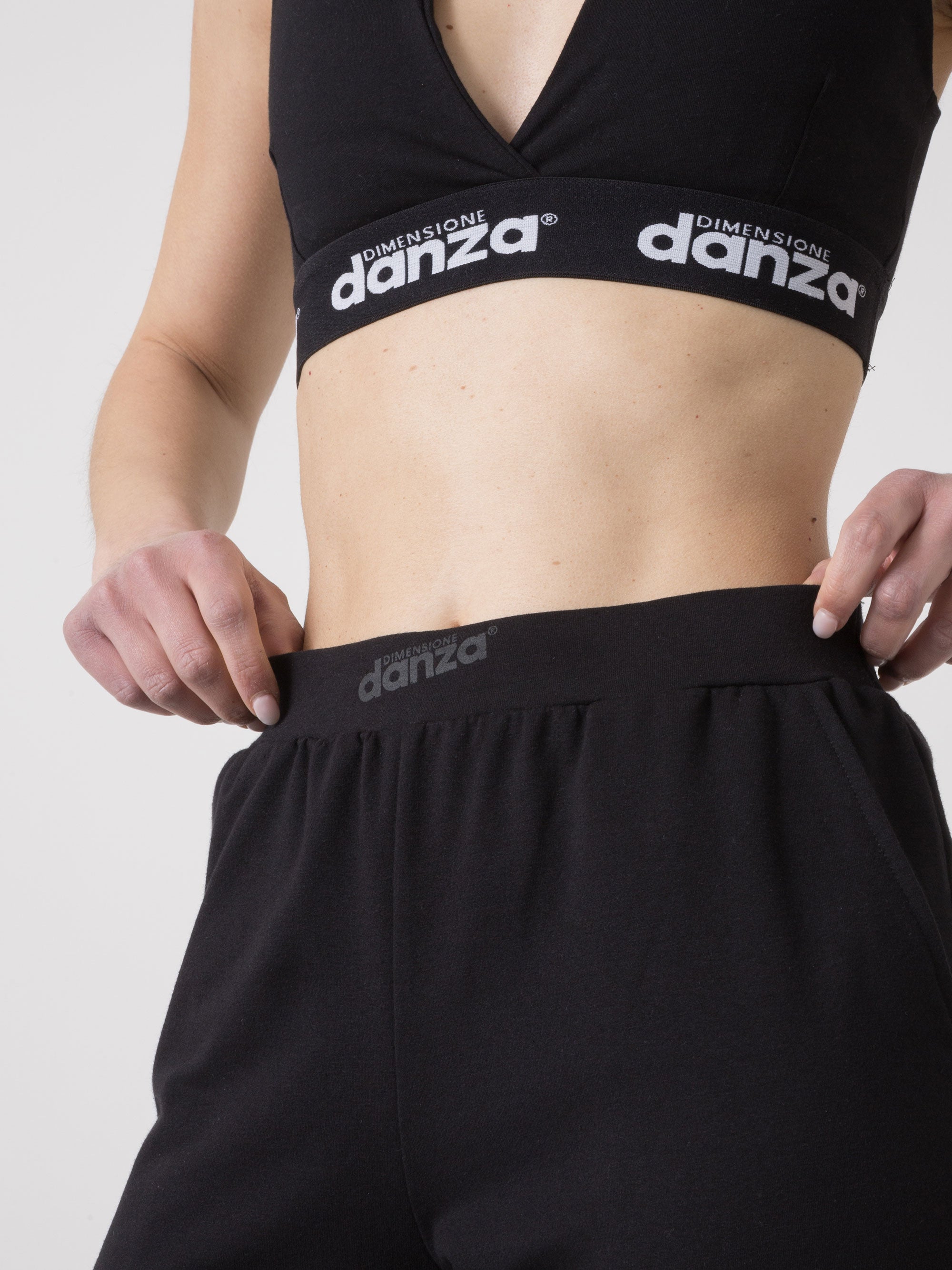 dimensione-danza-pantalone-felpa-donna-non-garzata-fondo-stretto image 4