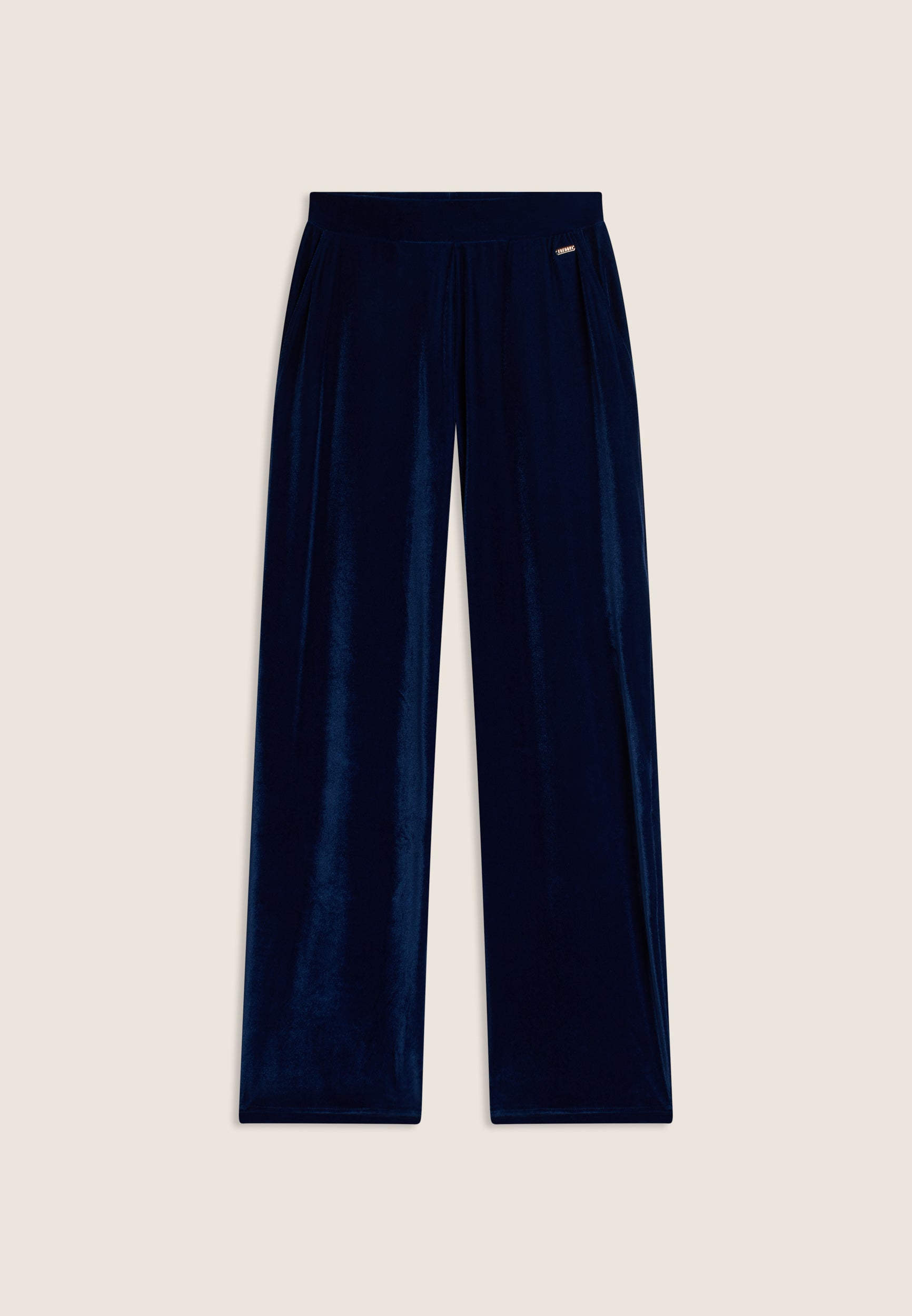 freddy-pantaloni-wide-leg-comfort-donna-tessuto-lurex image 1