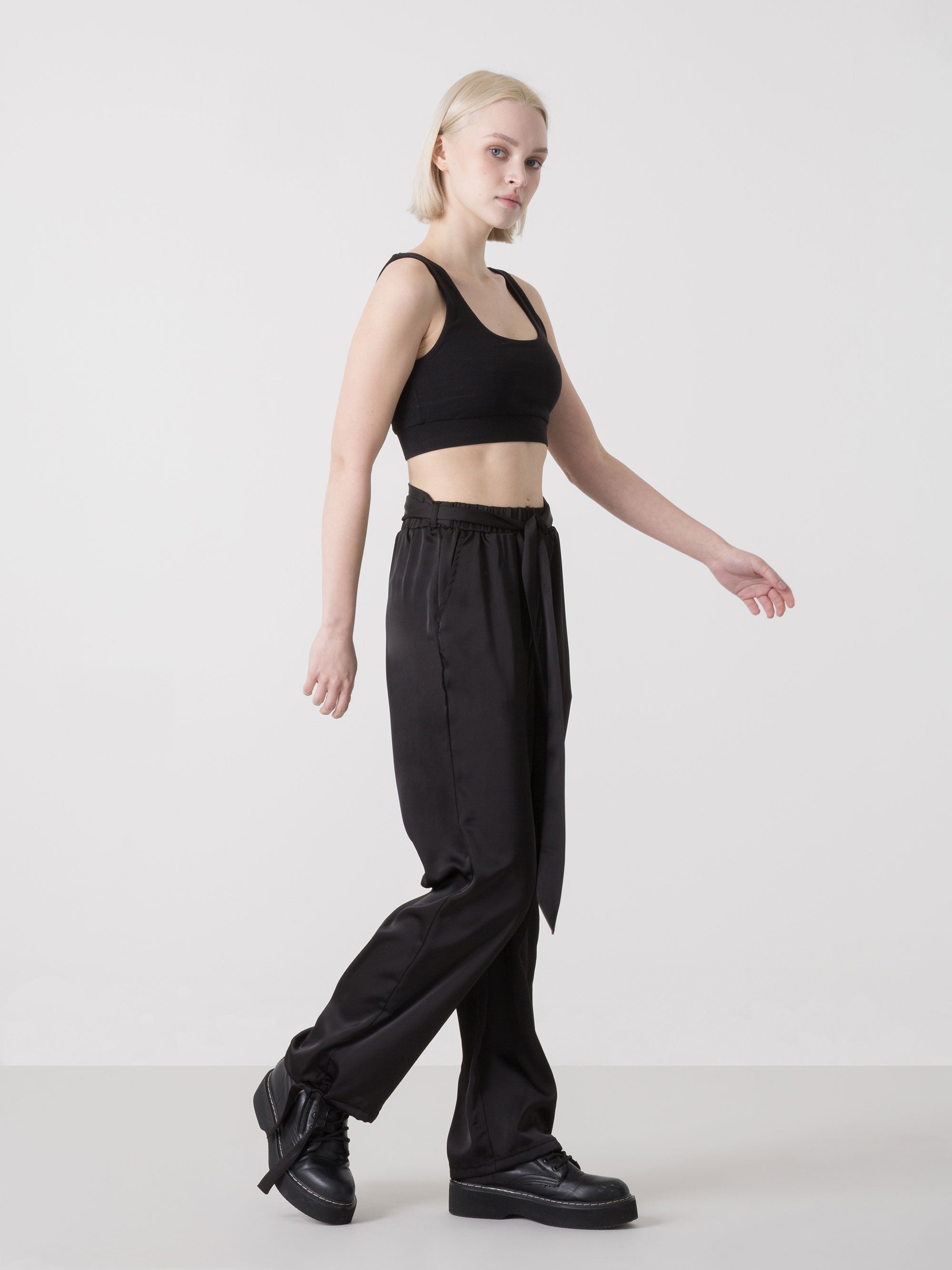 dimensione-danza-pantalone-donna-in-satin-con-vita-elasticizzata-e-fusciacca image 7