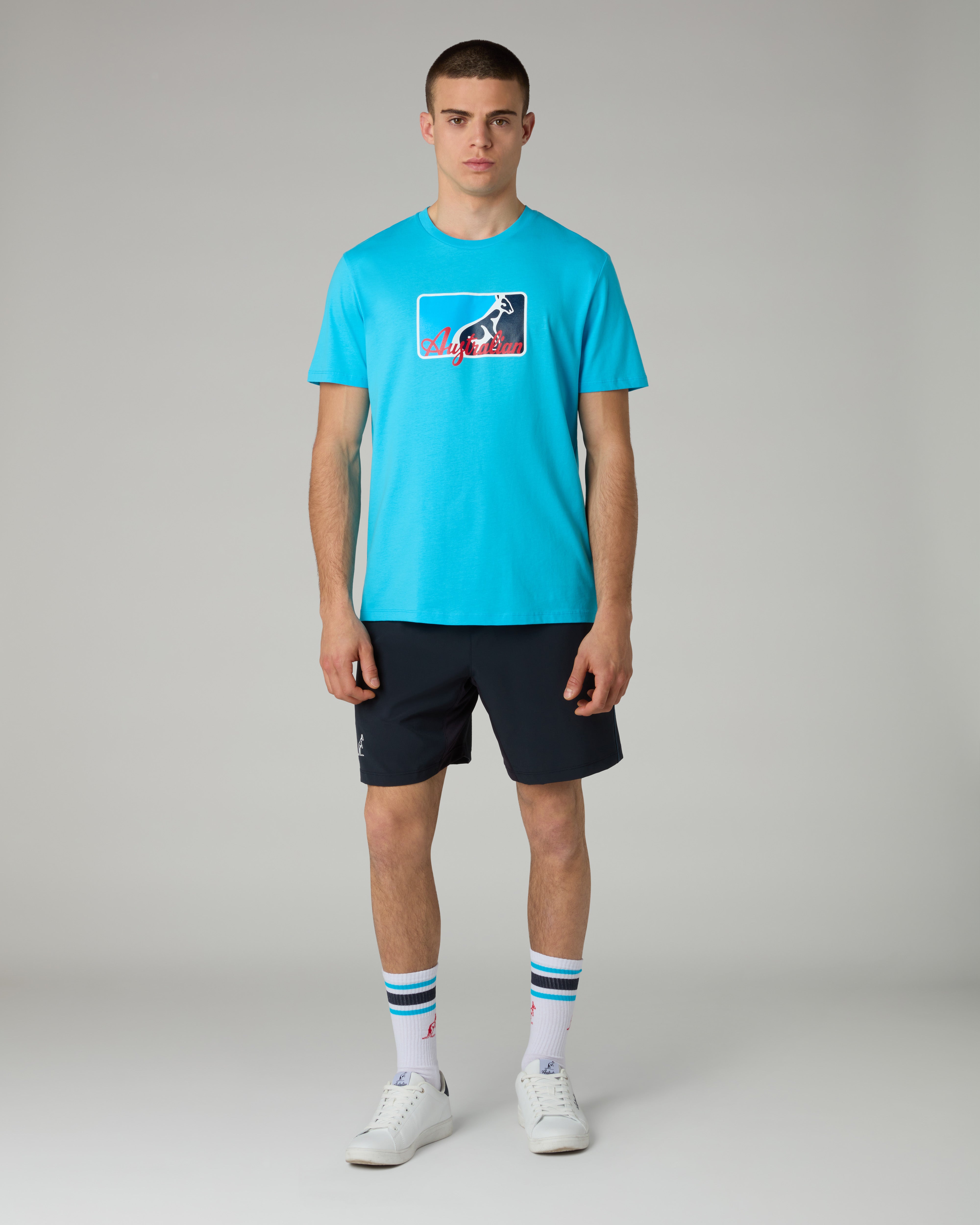 australian-league-t-shirt-in-cotone-da-tennis image 2