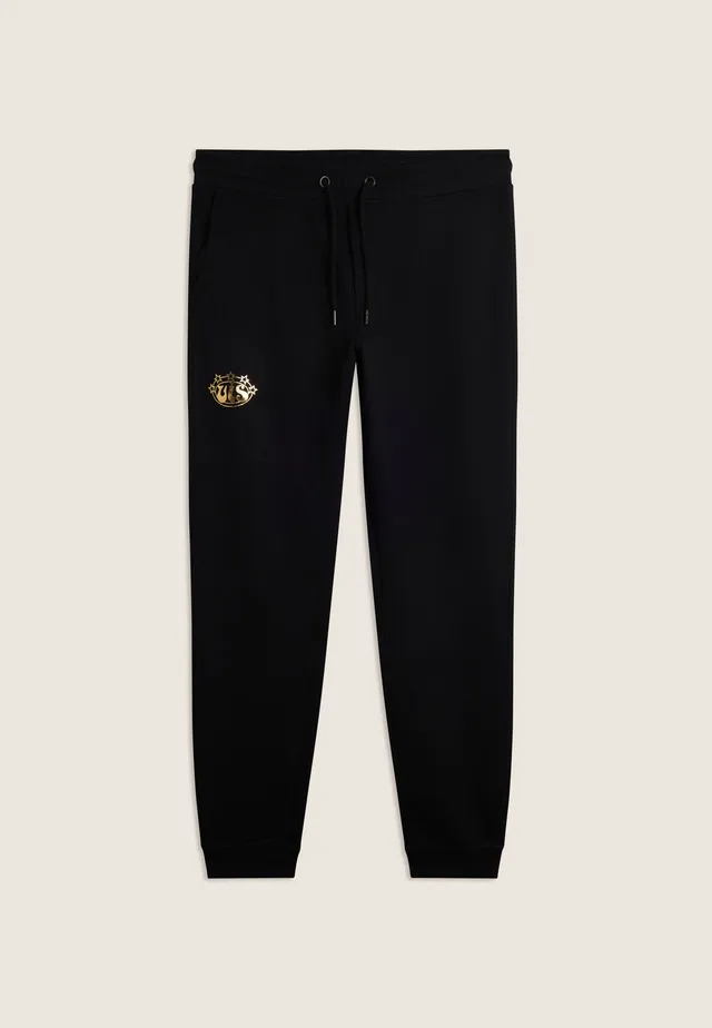 freddy-vis-pantaloni-sportivi-uomo-regular-con-logo-oro image 1
