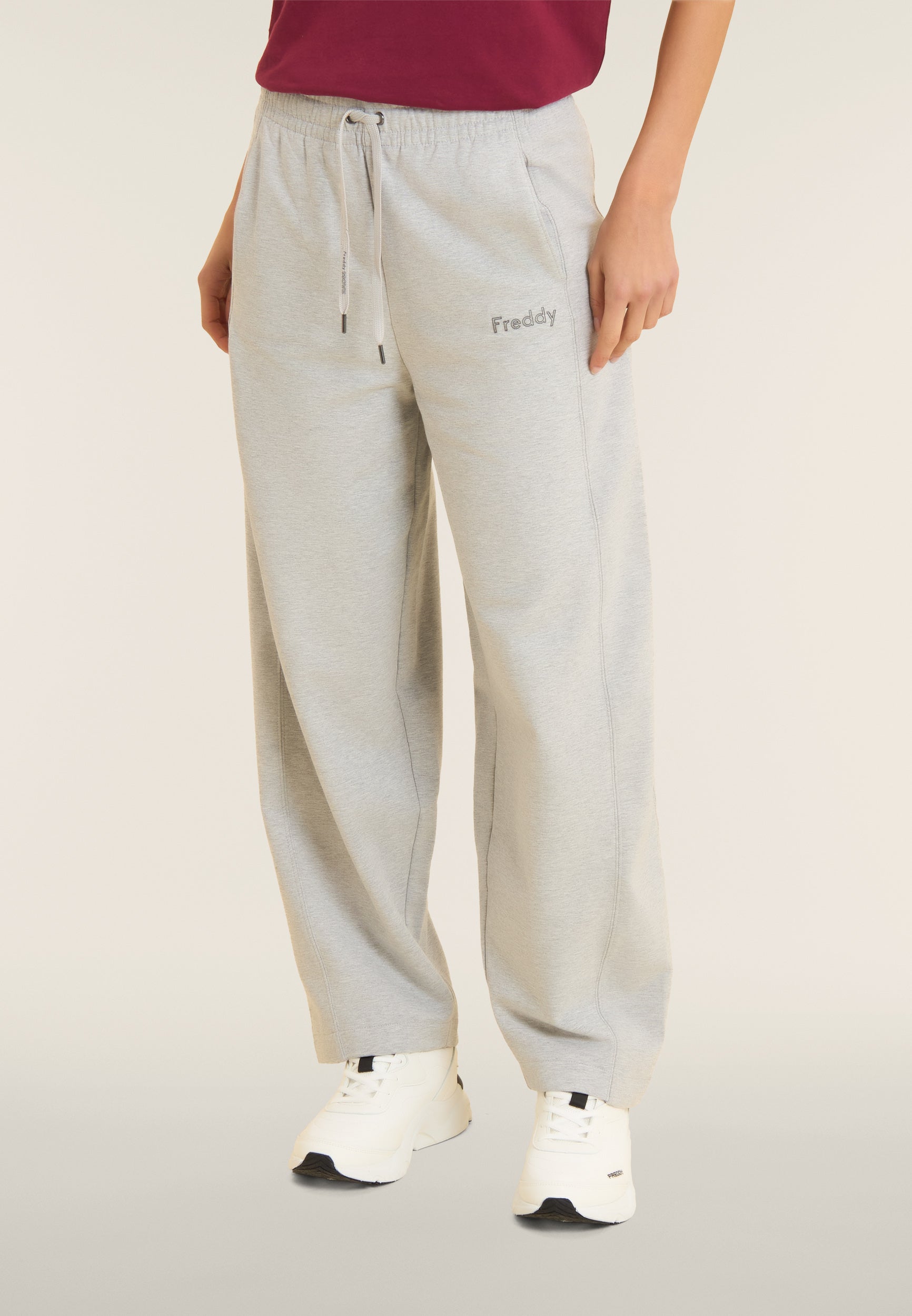 freddy-pantaloni-sportivi-m-lange-donna-balloon-fit image 1
