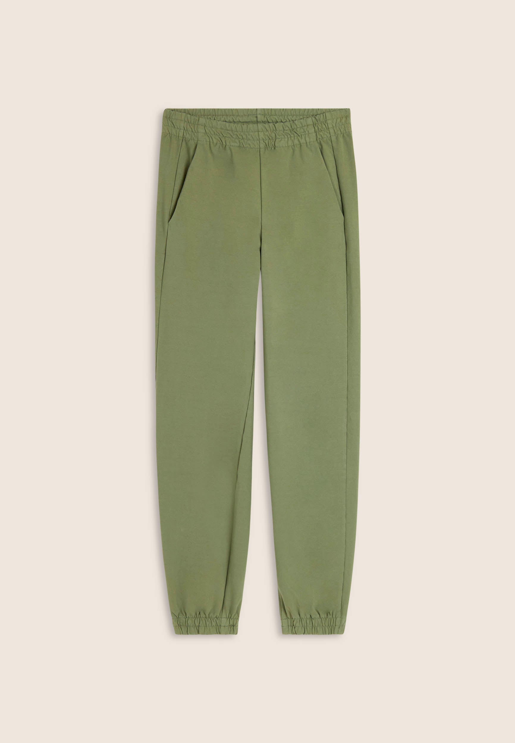 freddy-pantaloni-regular-donna-in-felpa-tinto-enzimaticamente-con-fondo-elastico image 4