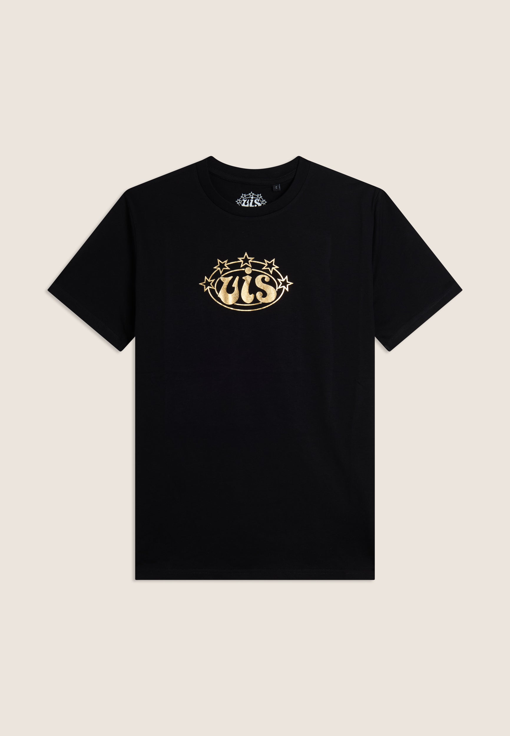 freddy-t-shirt-donna-cotone-stile-boxe-logo-vis-oro image 1