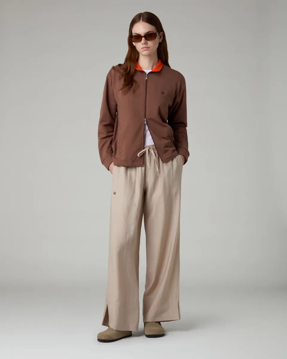 australian-patch-flowers-track-jacket-giacca-sportiva-cannella image 1