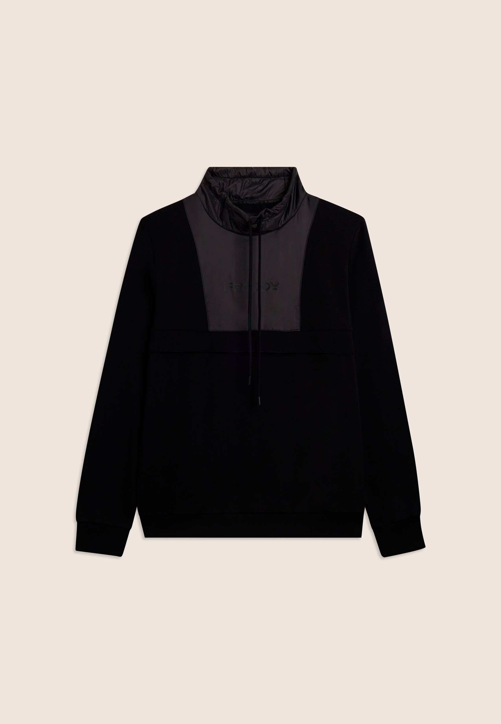 freddy-wr-up-felpa-uomo-collo-alto-imbottito-misto-cotone-stretch image 1