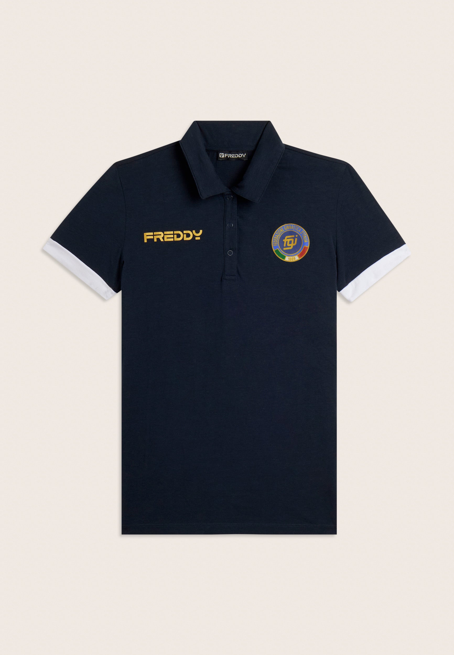 freddy-polo-donna-italia-fgi-in-jersey-di-cotone-elasticizzato image 6