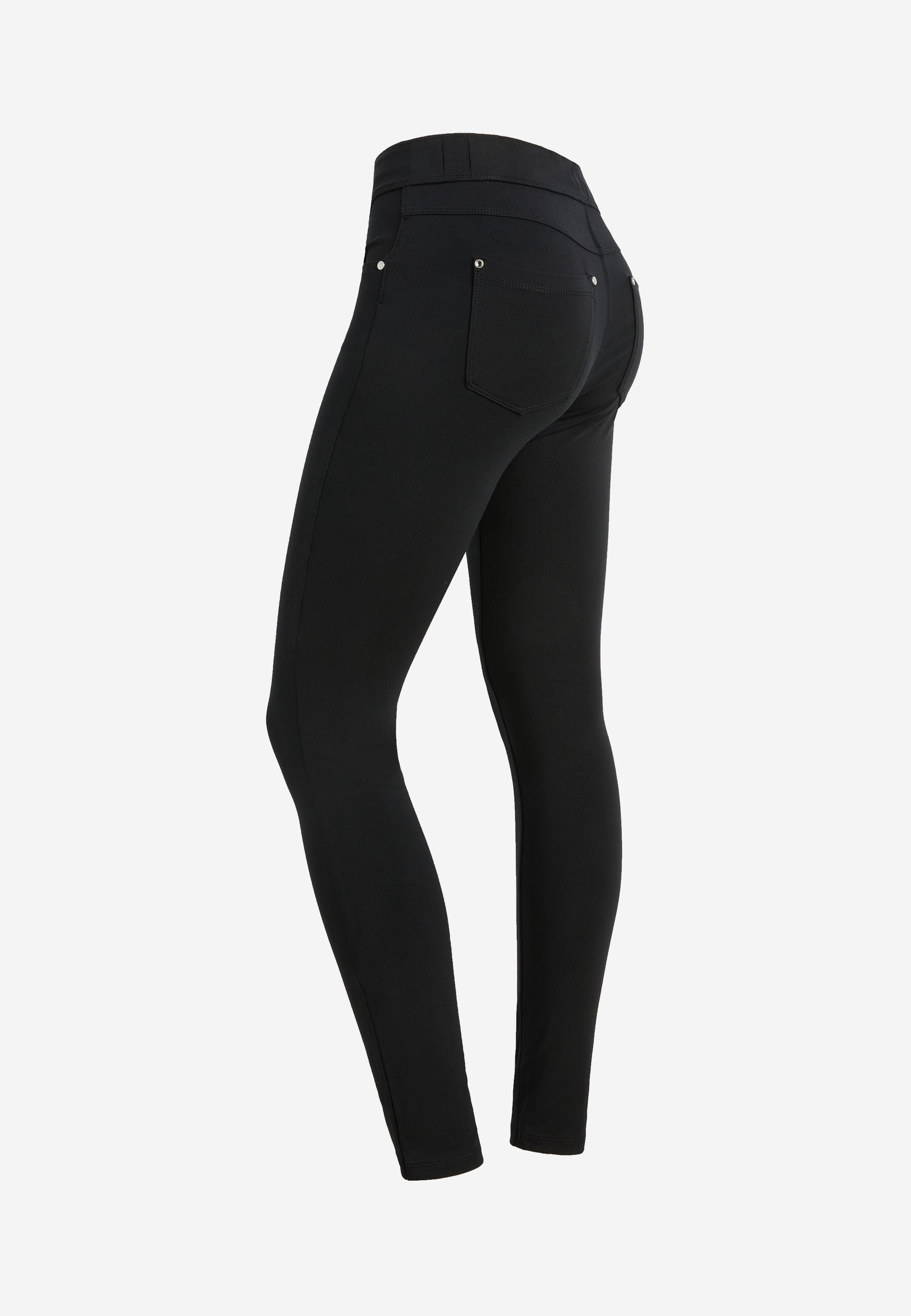 freddy-n-o-w-pantaloni-skinny-vita-media-in-jersey-ecologico-5-tasche image 7
