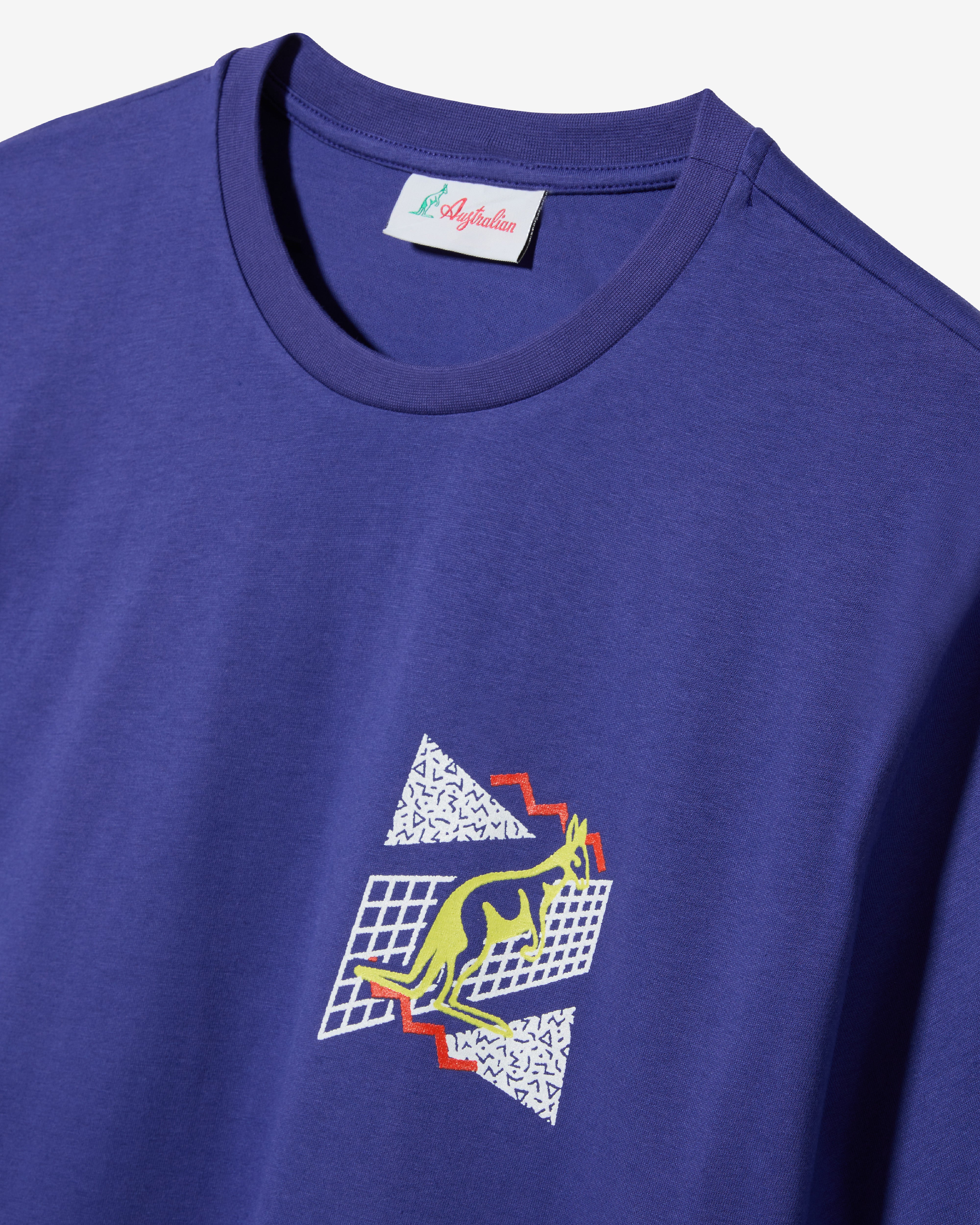 australian-torino-24-t-shirt-in-cotone-blu-pervinca image 3