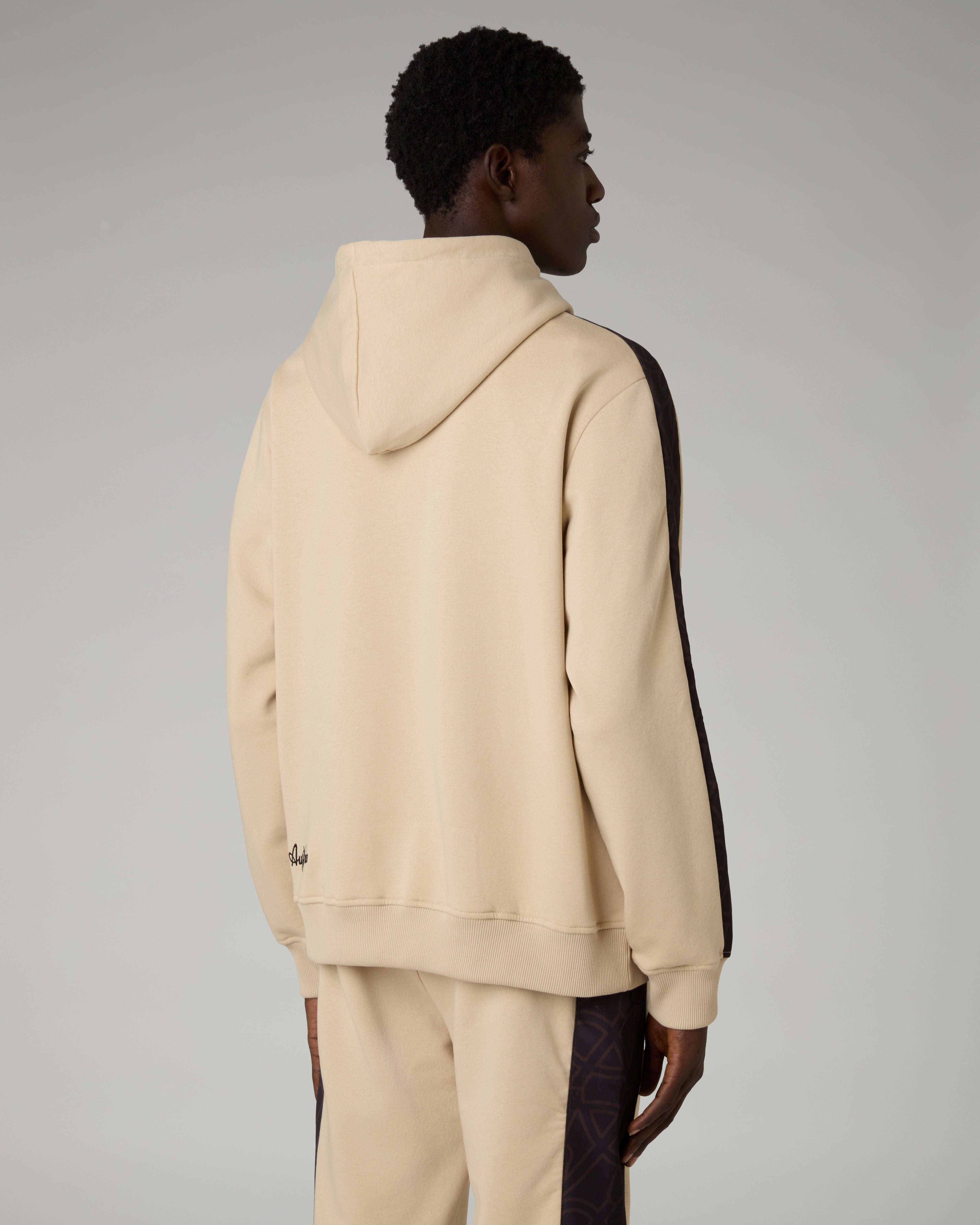 australian-iconissima-hoodie-felpa-cappuccio-sabbia-made-in-italy image 3