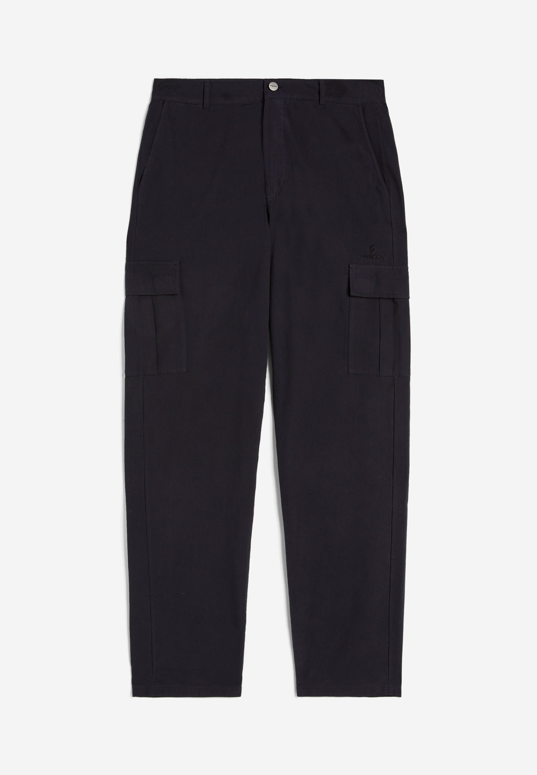 freddy-pantaloni-cargo-uomo-in-cotone-100-regular-fit image 4
