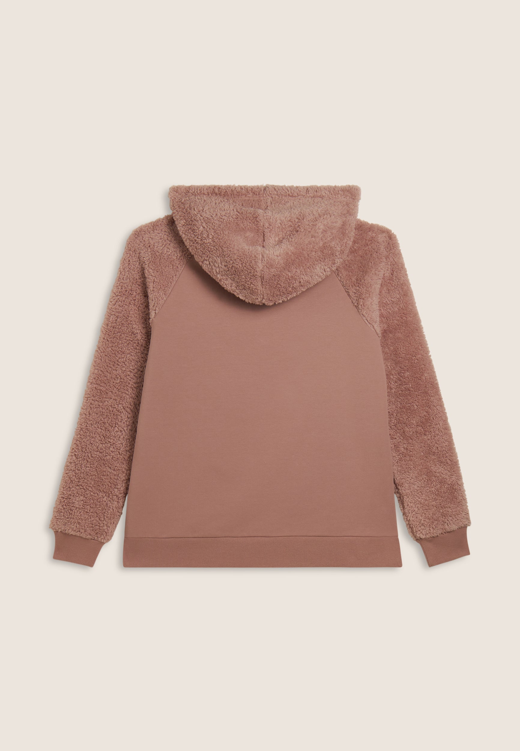 freddy-felpa-con-cappuccio-incrociato-e-maniche-in-sherpa-donna image 6