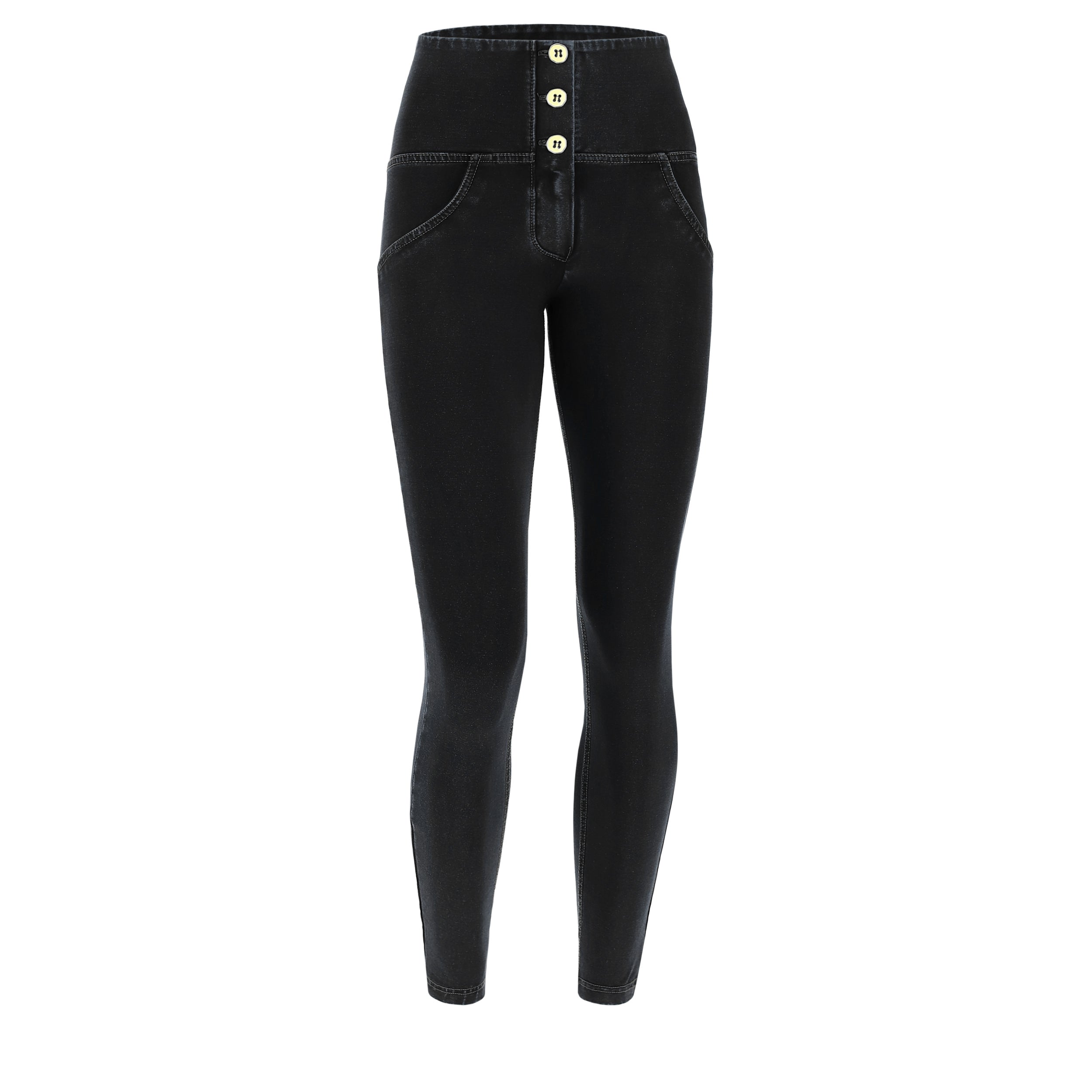 freddy-jeggings-wr-up-7-8-superskinny-vita-alta-con-bottoni-effetto-denim image 5