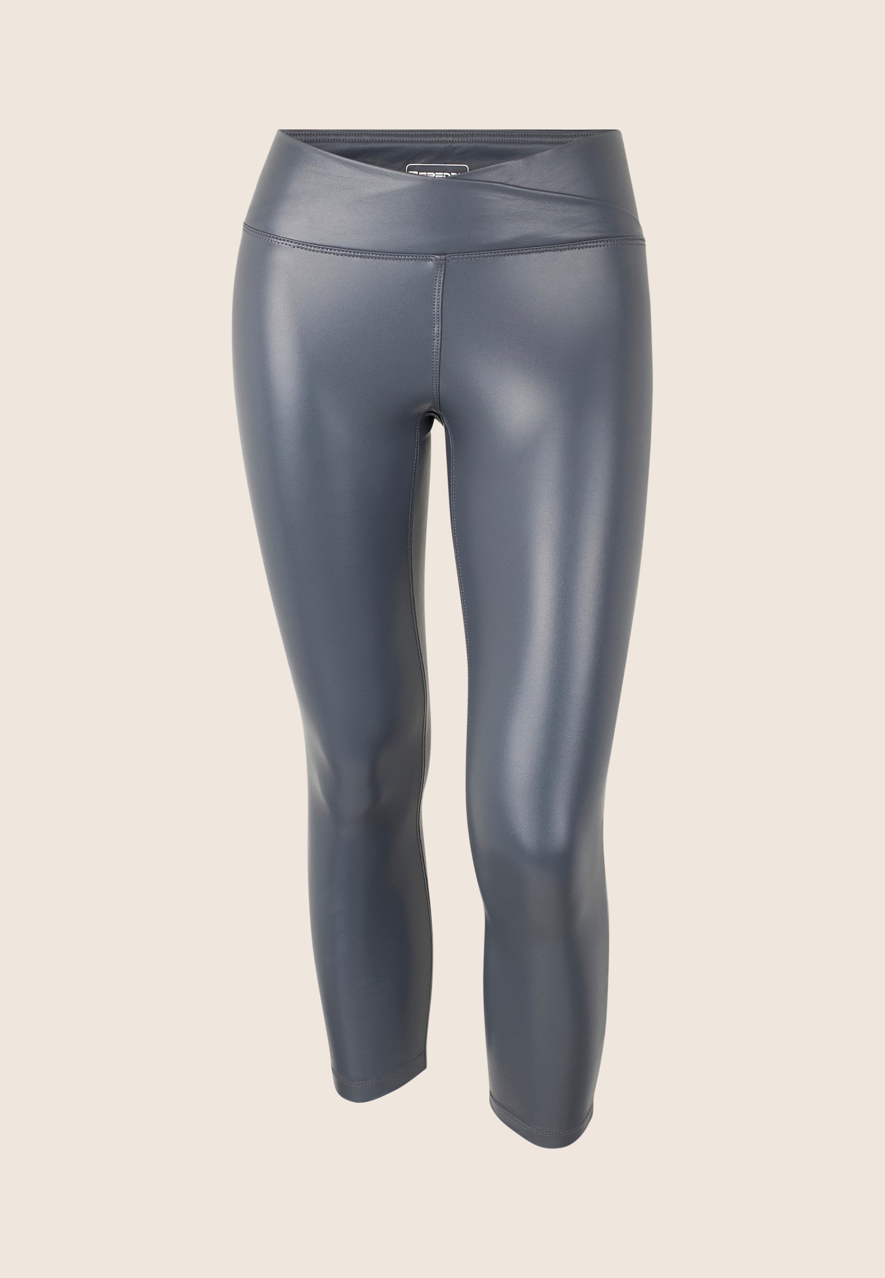 freddy-leggings-7-8-vita-regular-effetto-lucido-con-incrocio image 4