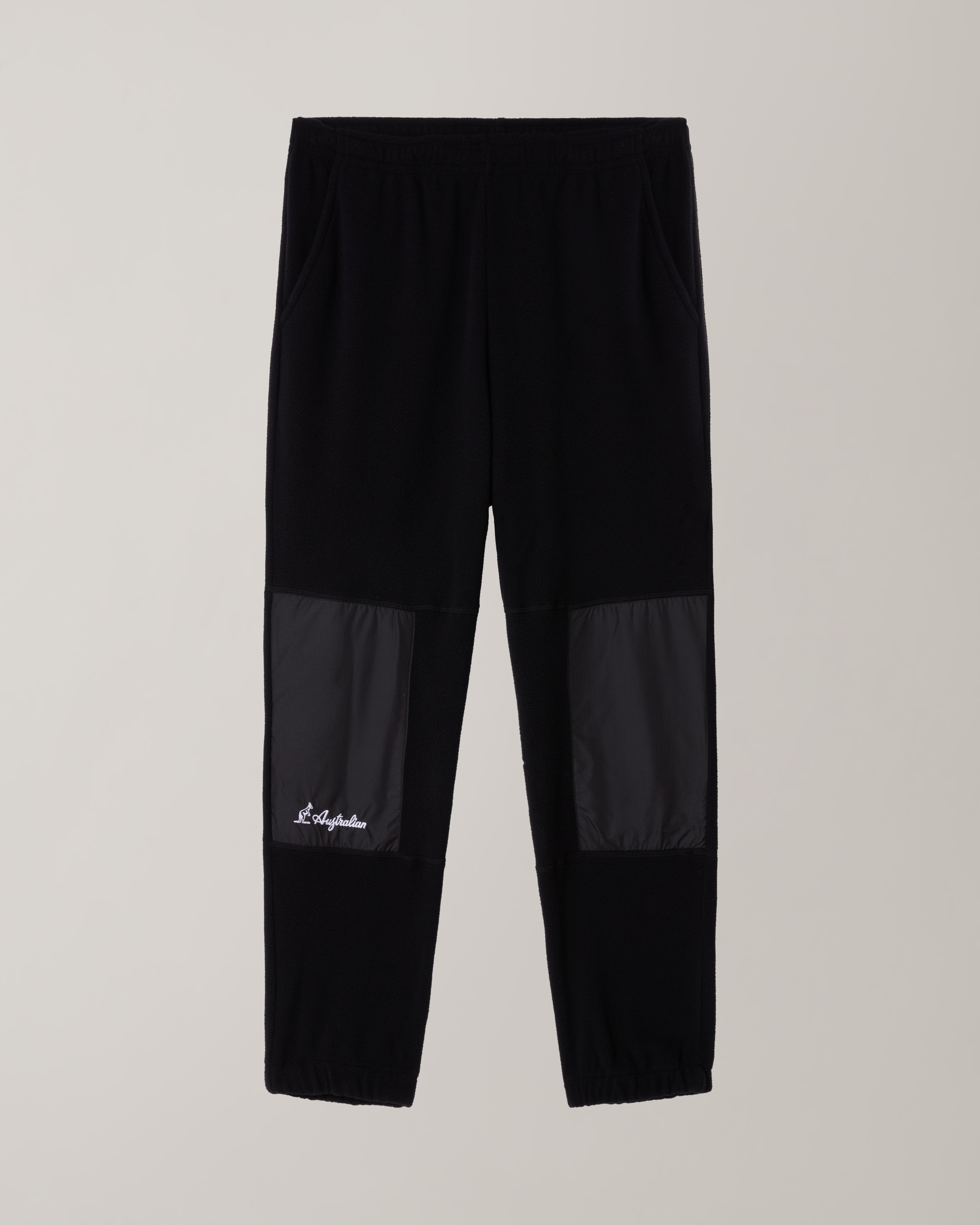 australian-color-block-track-pant-nero-pantalone-pile-sportswear image 8
